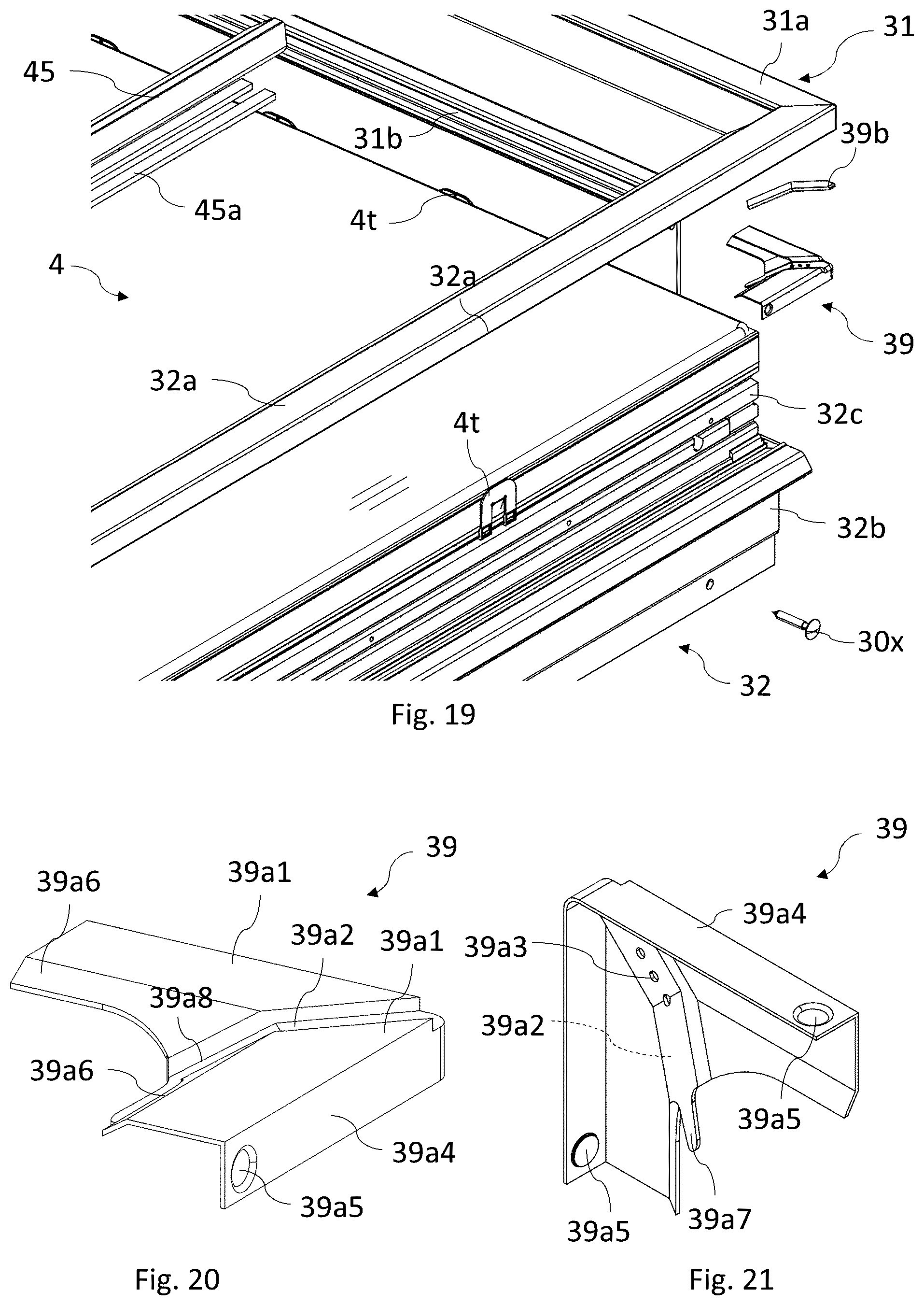 Patent US12320119 Figure 18 – Roof window comprising a sash with profile elements and method of manufacturing a roof window