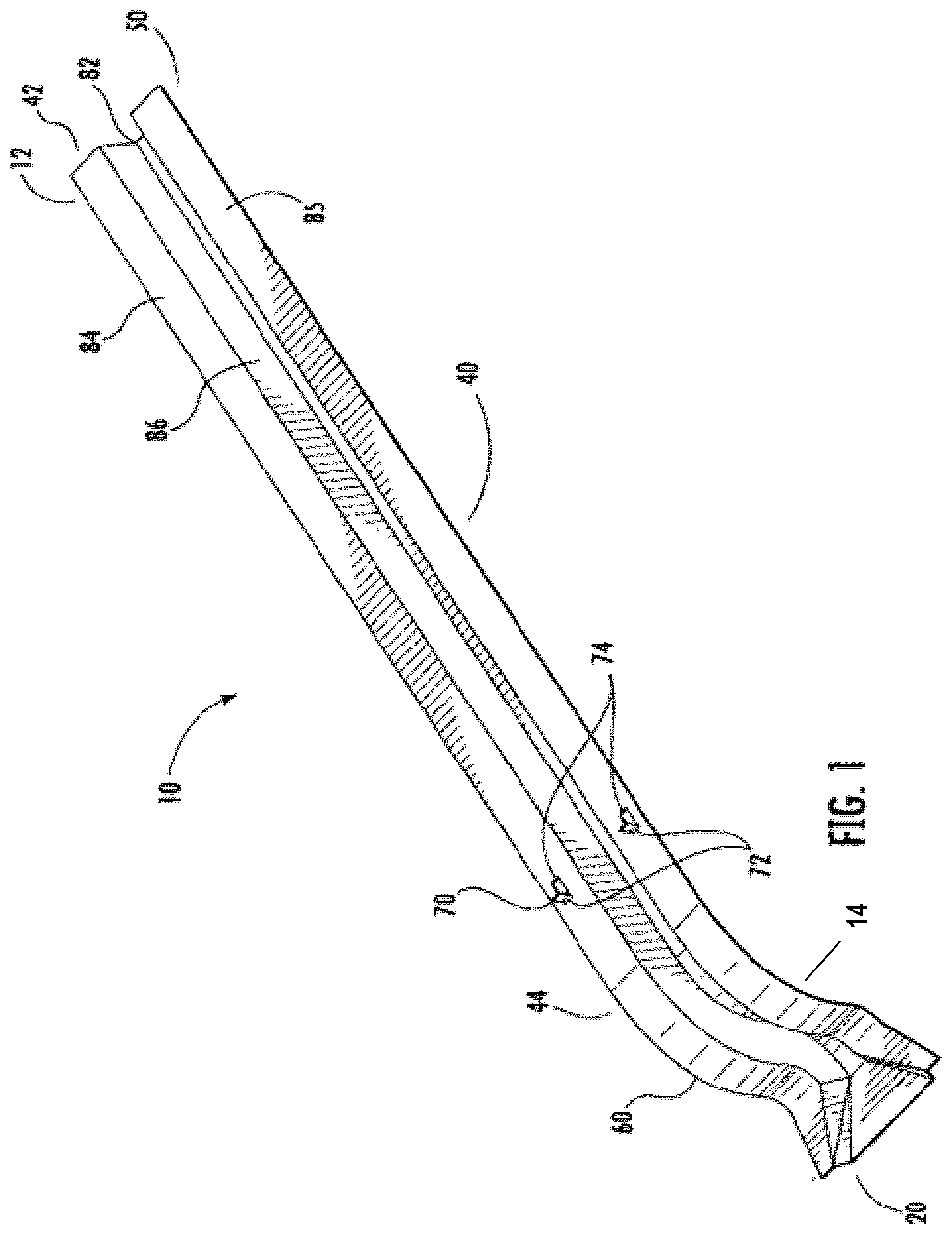 Patent US12320124 — Insulated roof systems, support members thereof, and method of installing — Figure 1