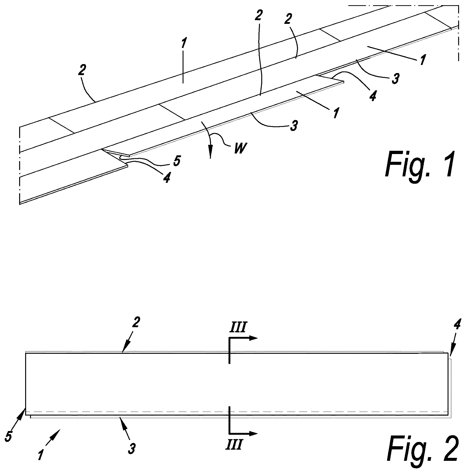 Patent US12320130 — Floor panels and method for producing floor panels and cutting tools used therein — Figure 1