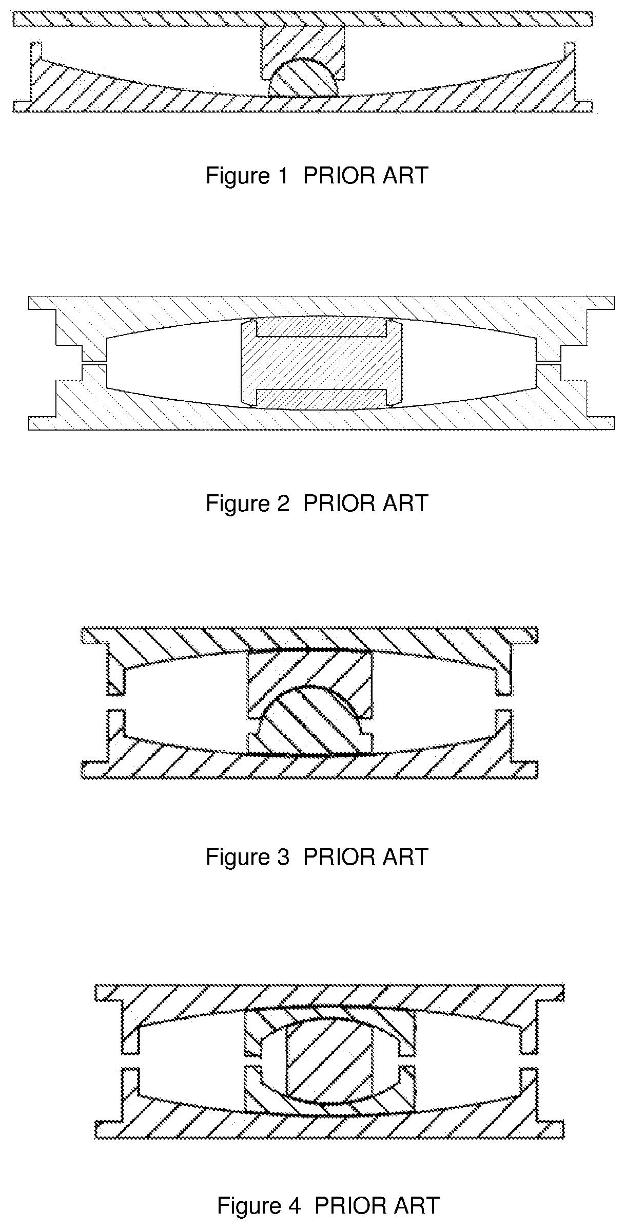 Patent US12320146 Figure 1 – Composite sliding block for frictional-type seismic isolators and seismic isolators with said composite sliding block