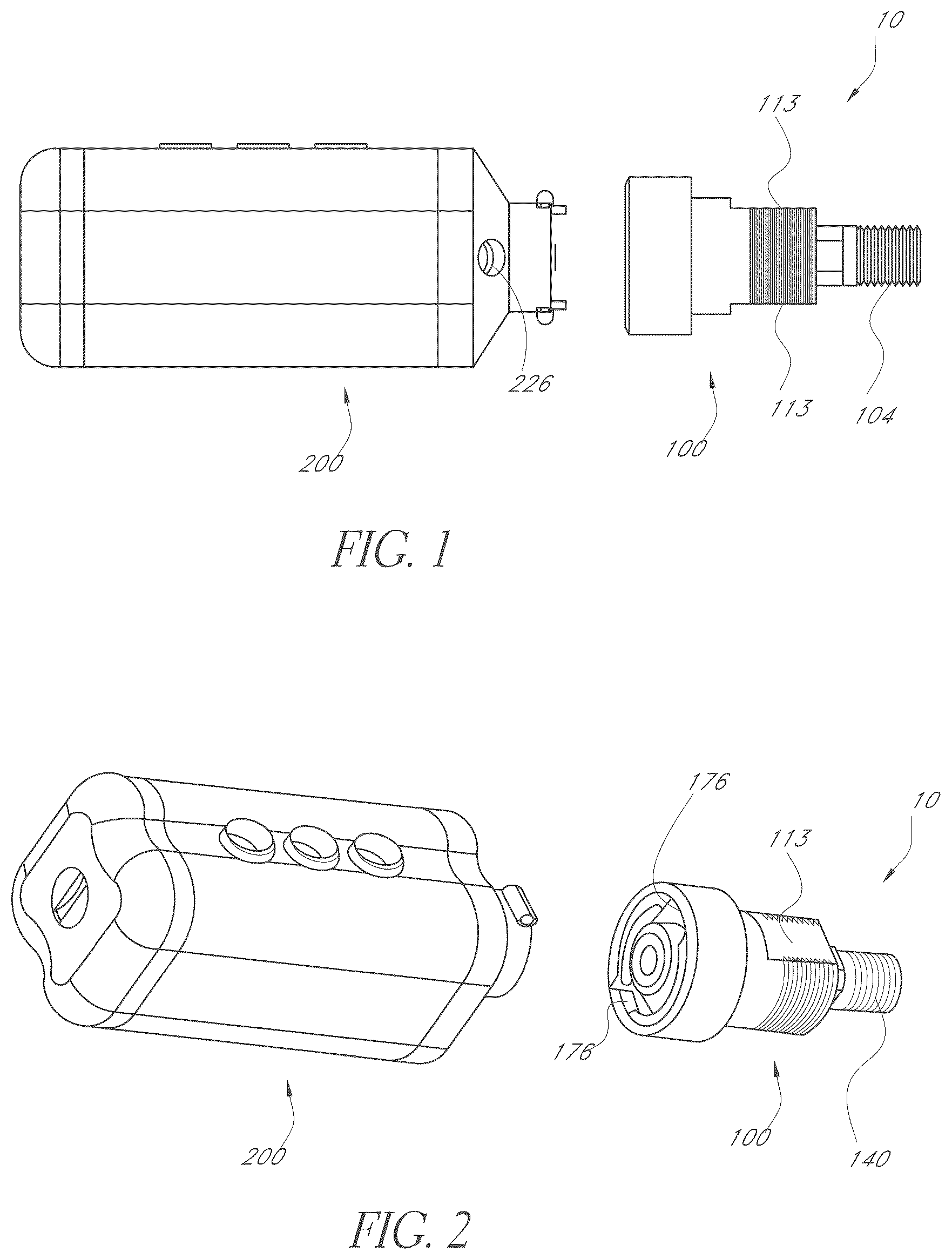 Patent US12320157 — Electronic lock state detection systems and methods — Figure 1