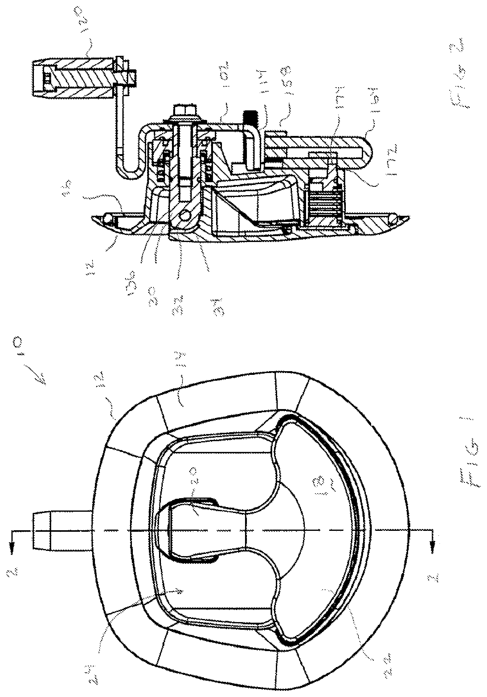 Patent US12320173 — Latch apparatus — Figure 1