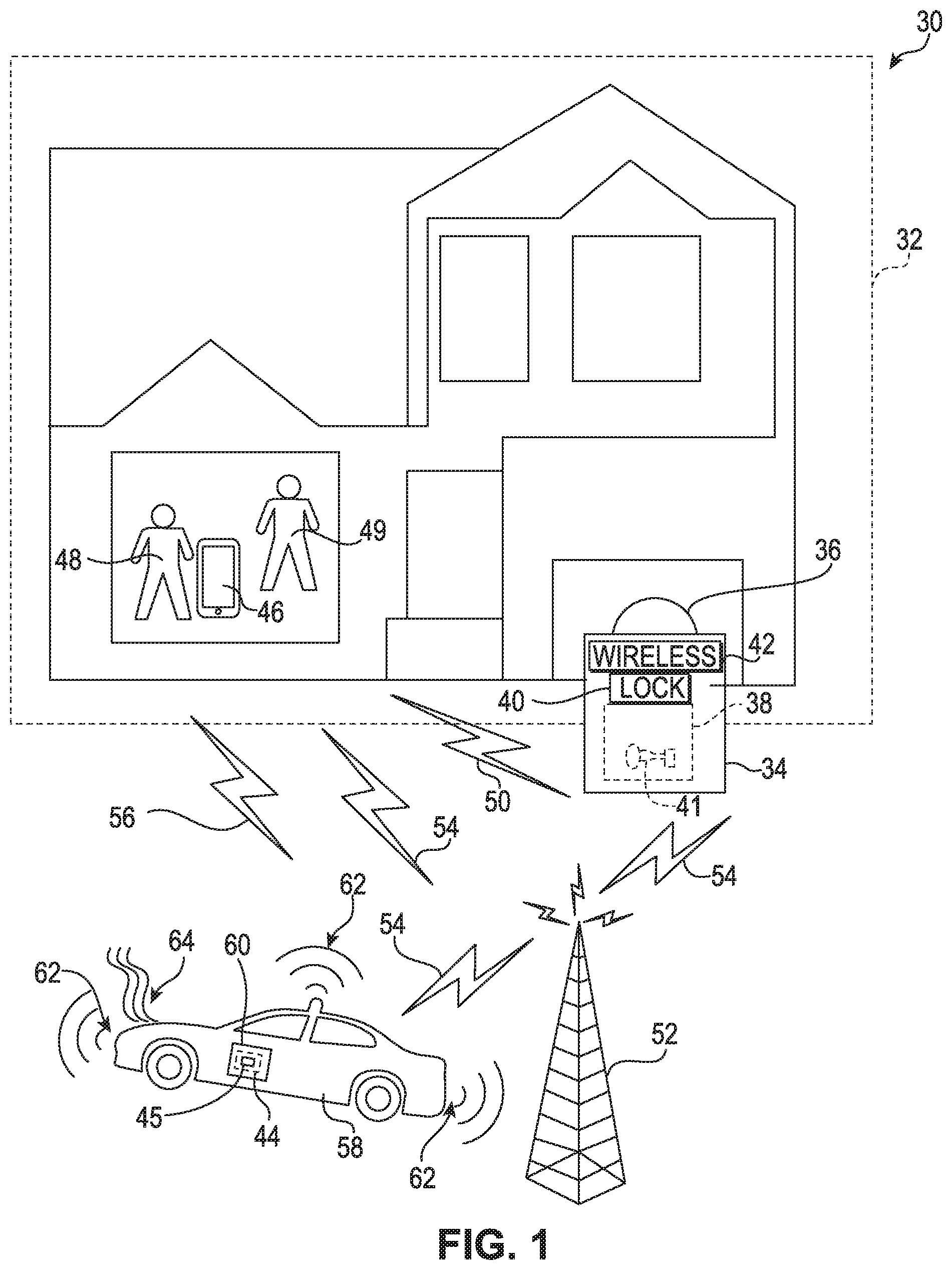 Patent US12320181 — Agent safety apparatus and method — Figure 1