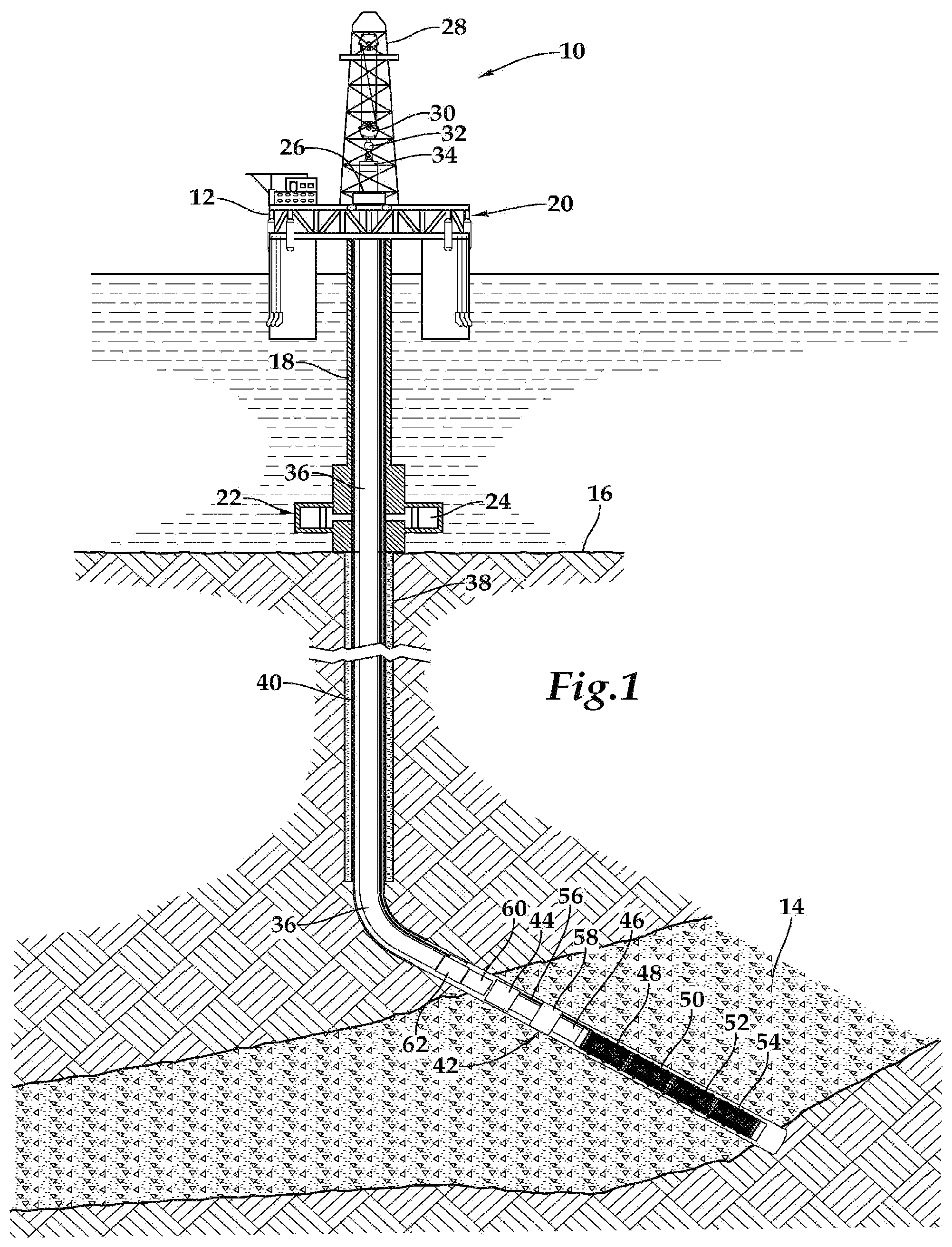 Patent US12320202 Figure 1 – Downhole wet-mate systems with offset stinger and methods for deployment and wet-mate connecting by rotation of the offset stinger