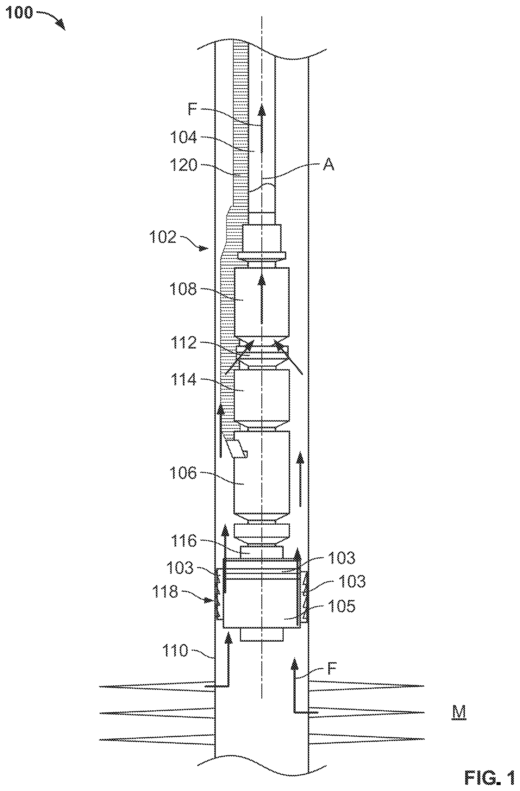 Patent US12320210 — Reducing vibration of an electric submersible pump — Figure 1