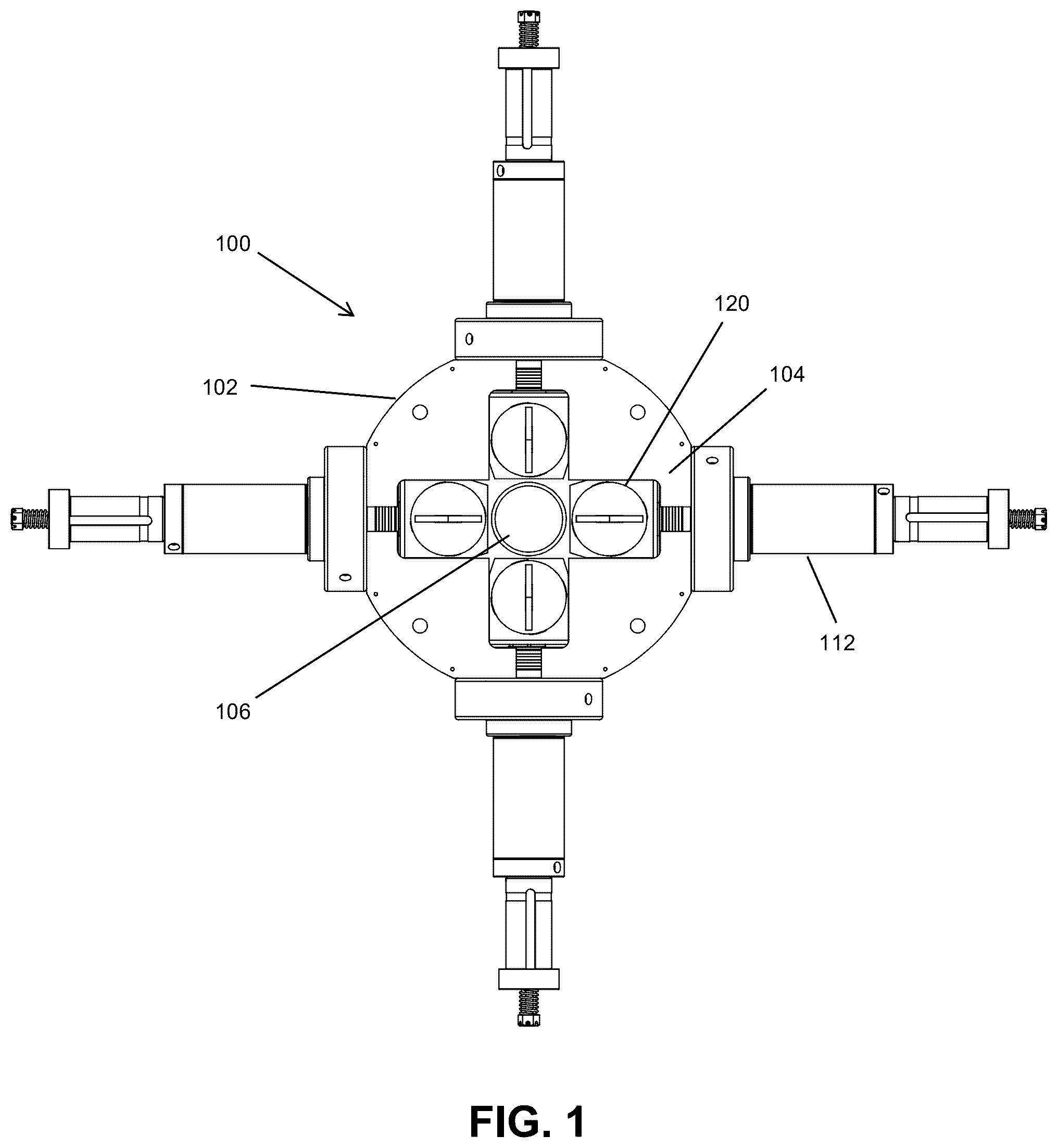 Patent US12320215 — Radial wellbore satellite launcher system — Figure 1