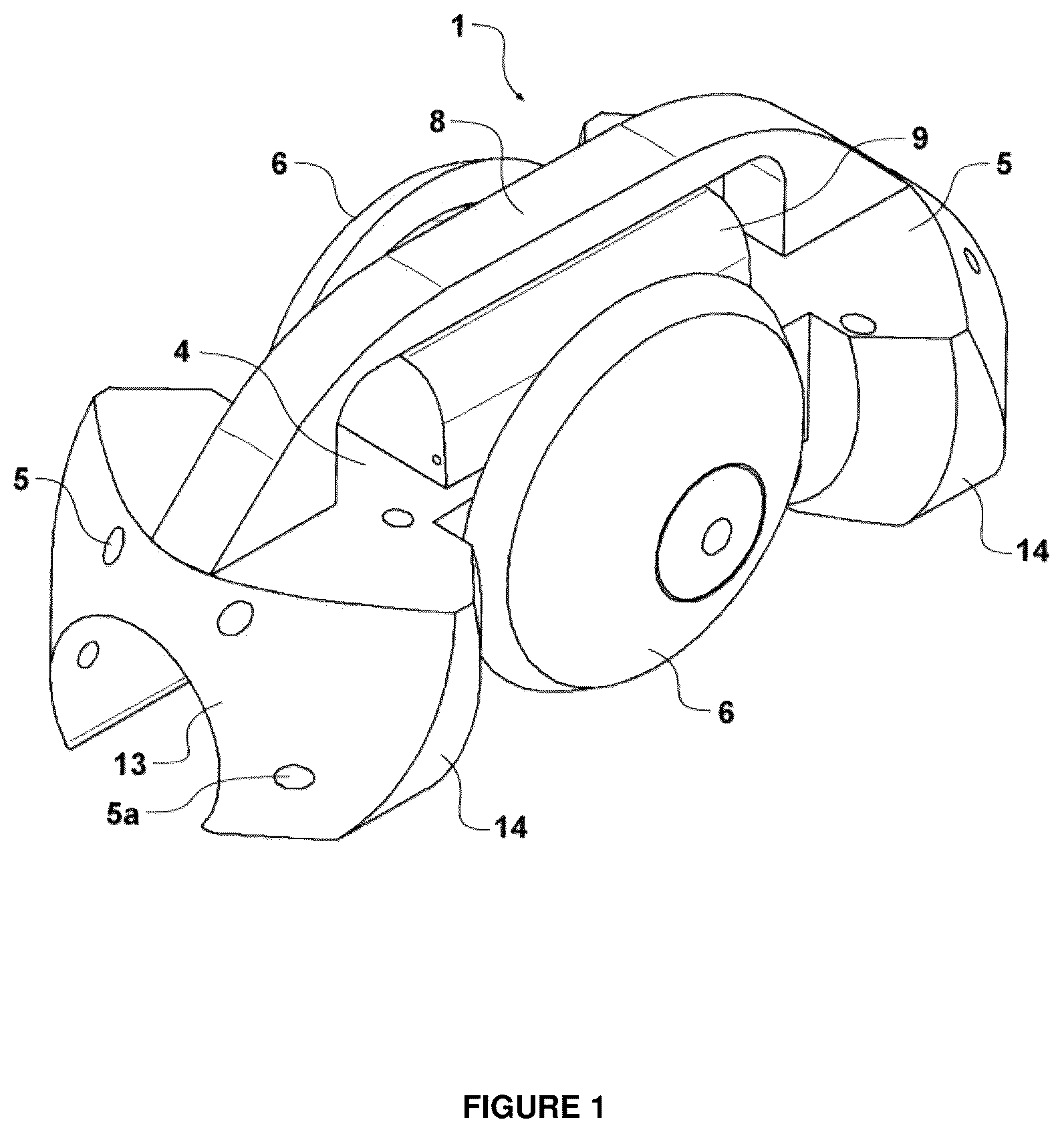 Patent US12320216 — Sensor transportation apparatus for a wireline logging tool string — Figure 1