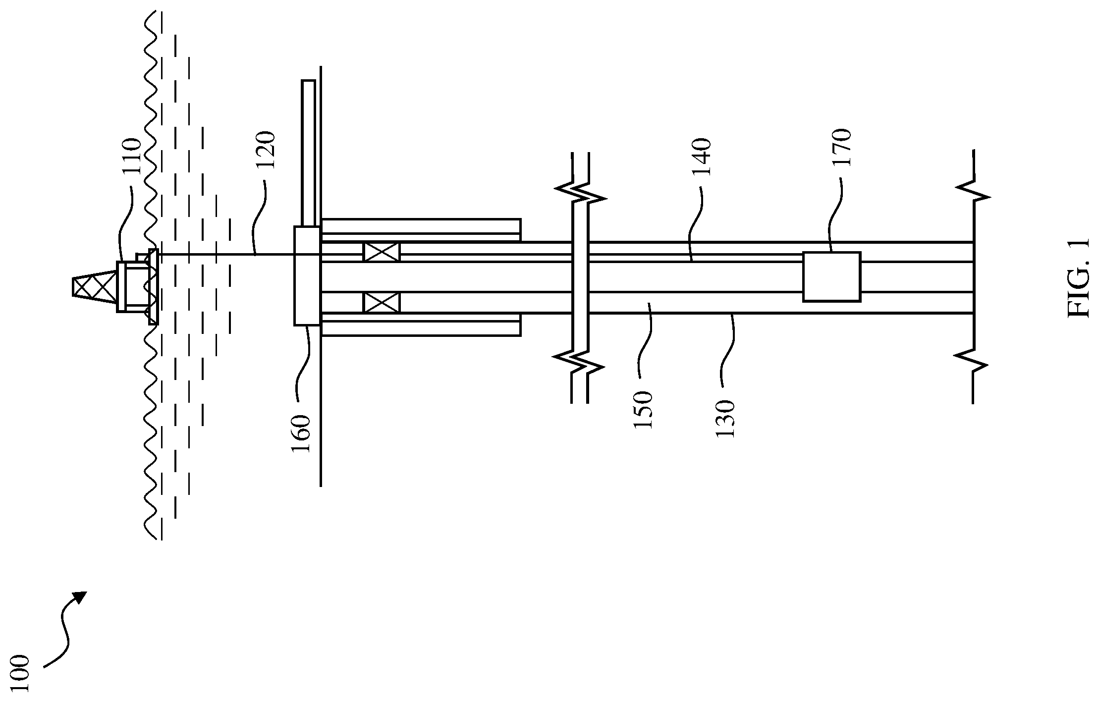 Patent US12320234 — Wireline retrievable flapper and seat — Figure 1