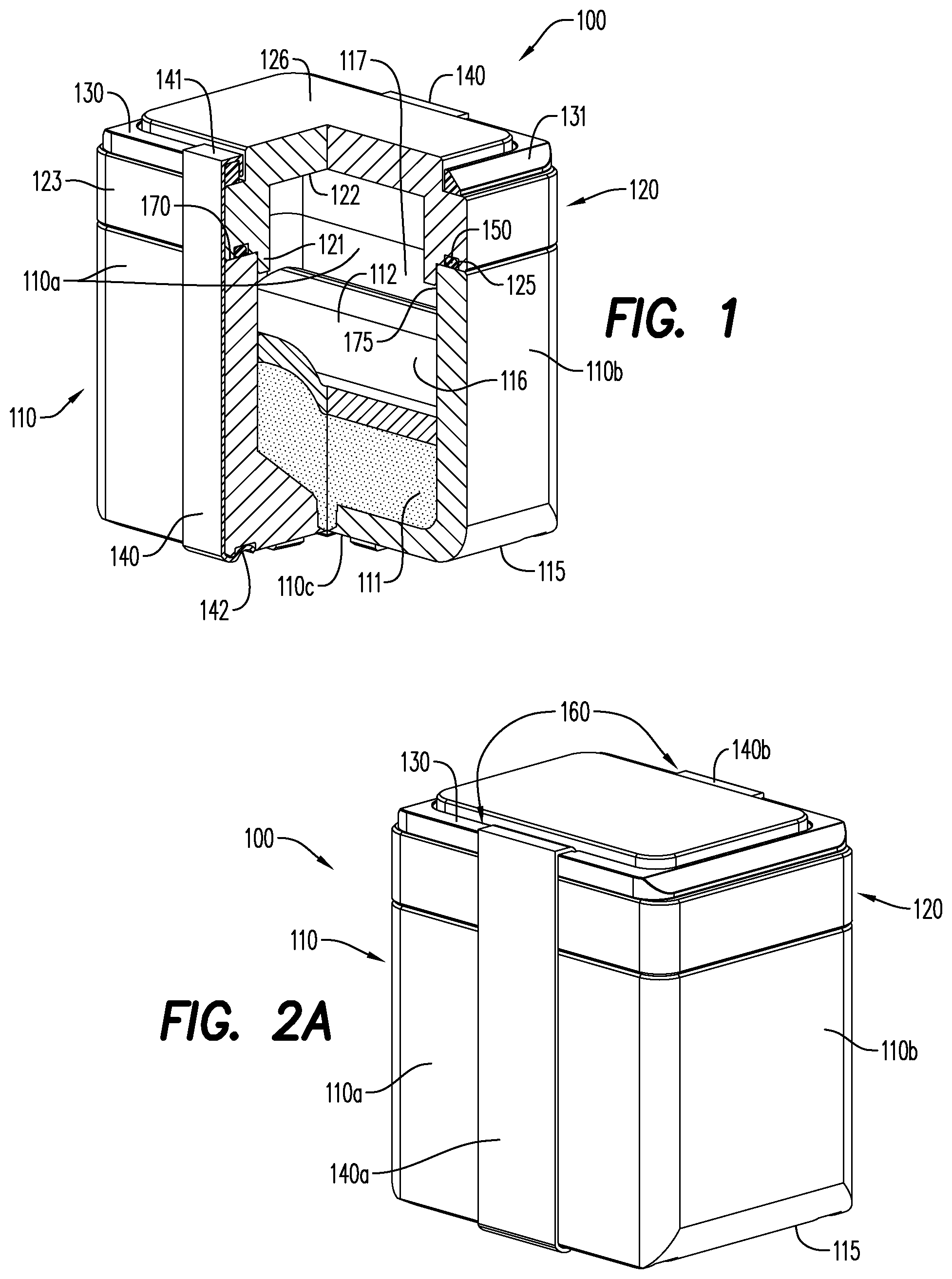 Patent US12320238 — Encapsulated shaped charge — Figure 1