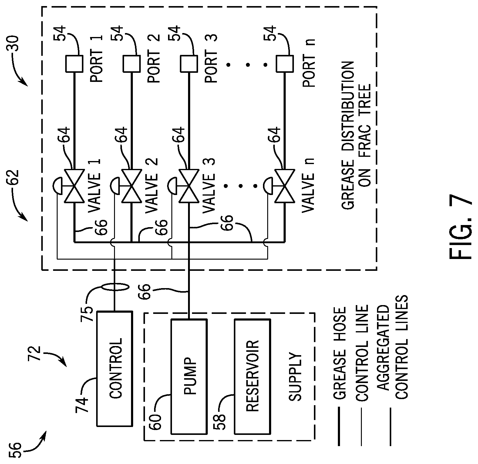 Patent US12320243 Figure 4 – System and method for valve greasing in a well tree