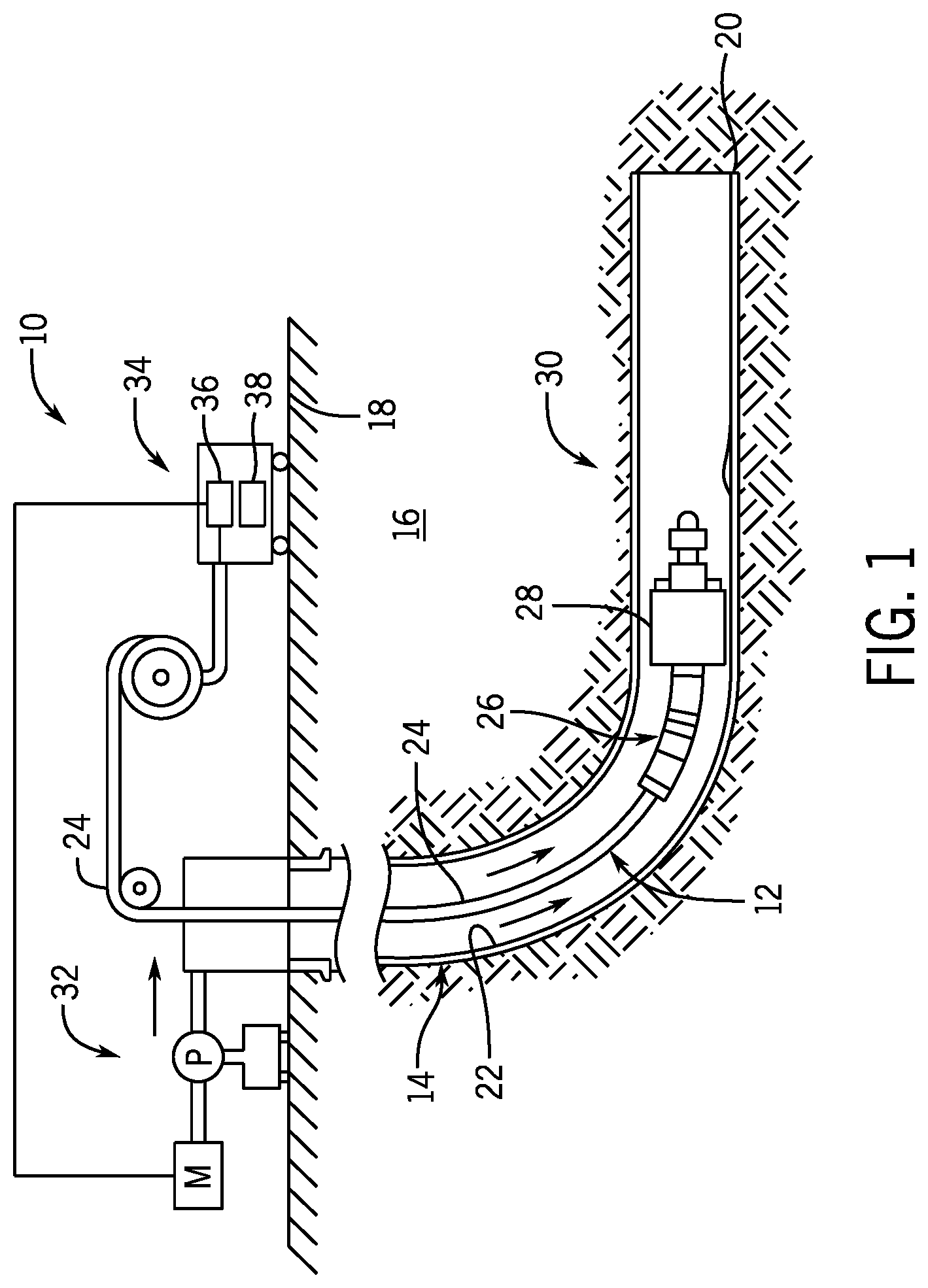 Patent US12320255 — Bi-conical optical sensor for obtaining downhole fluid properties — Figure 1