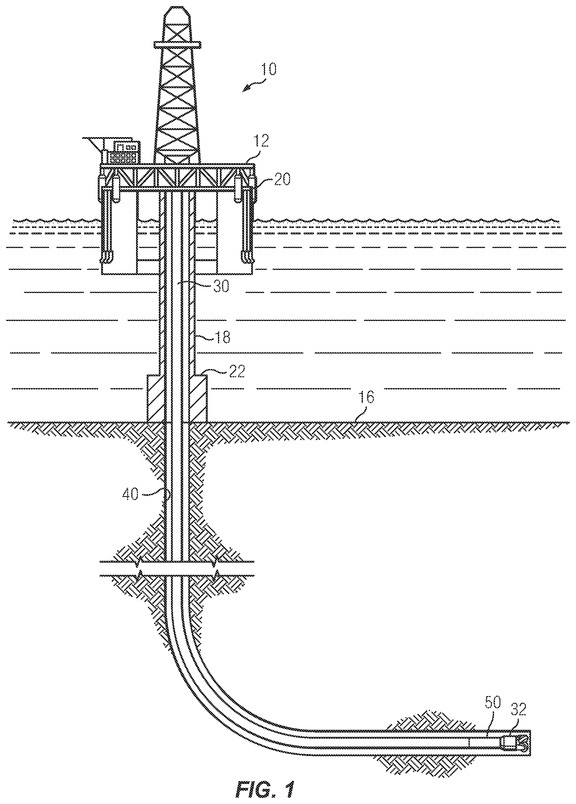 Patent US12320256 — Steering actuation feedback for a rotary steerable system — Figure 1