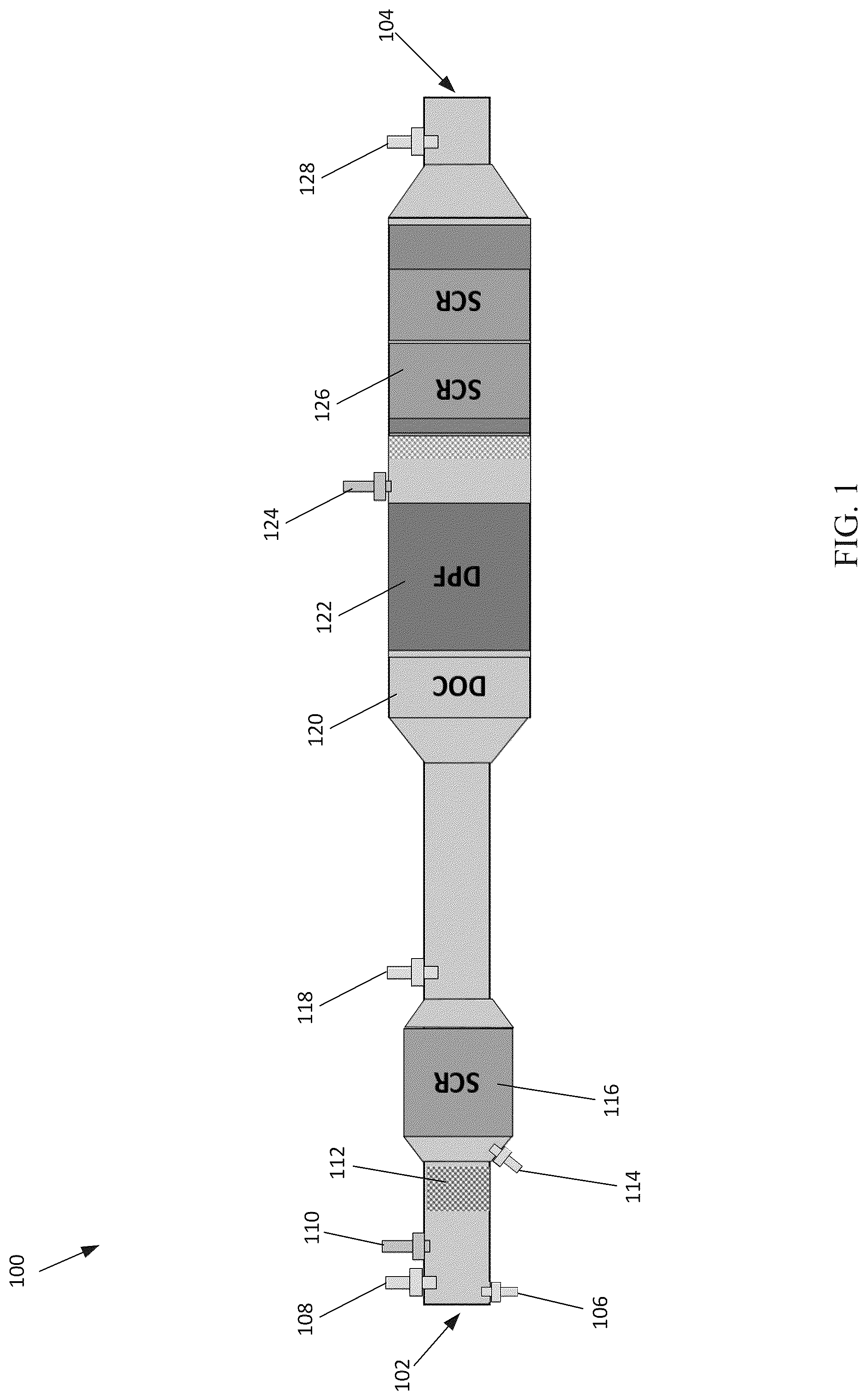 Patent US12320287 — Heater control in heavy-duty motor vehicle engines — Figure 1