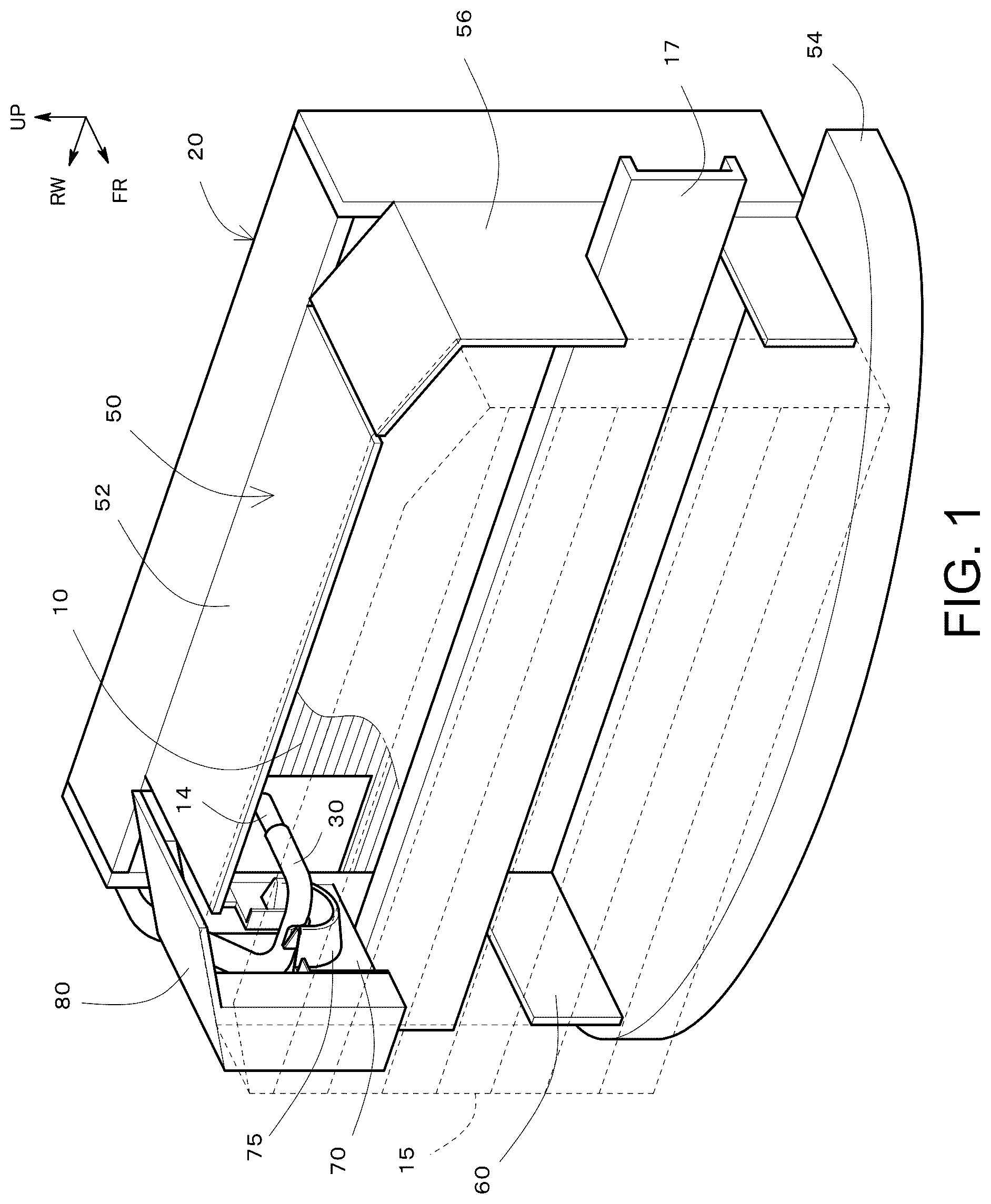 Patent US12320290 — Radiator pipe retention structure — Figure 1