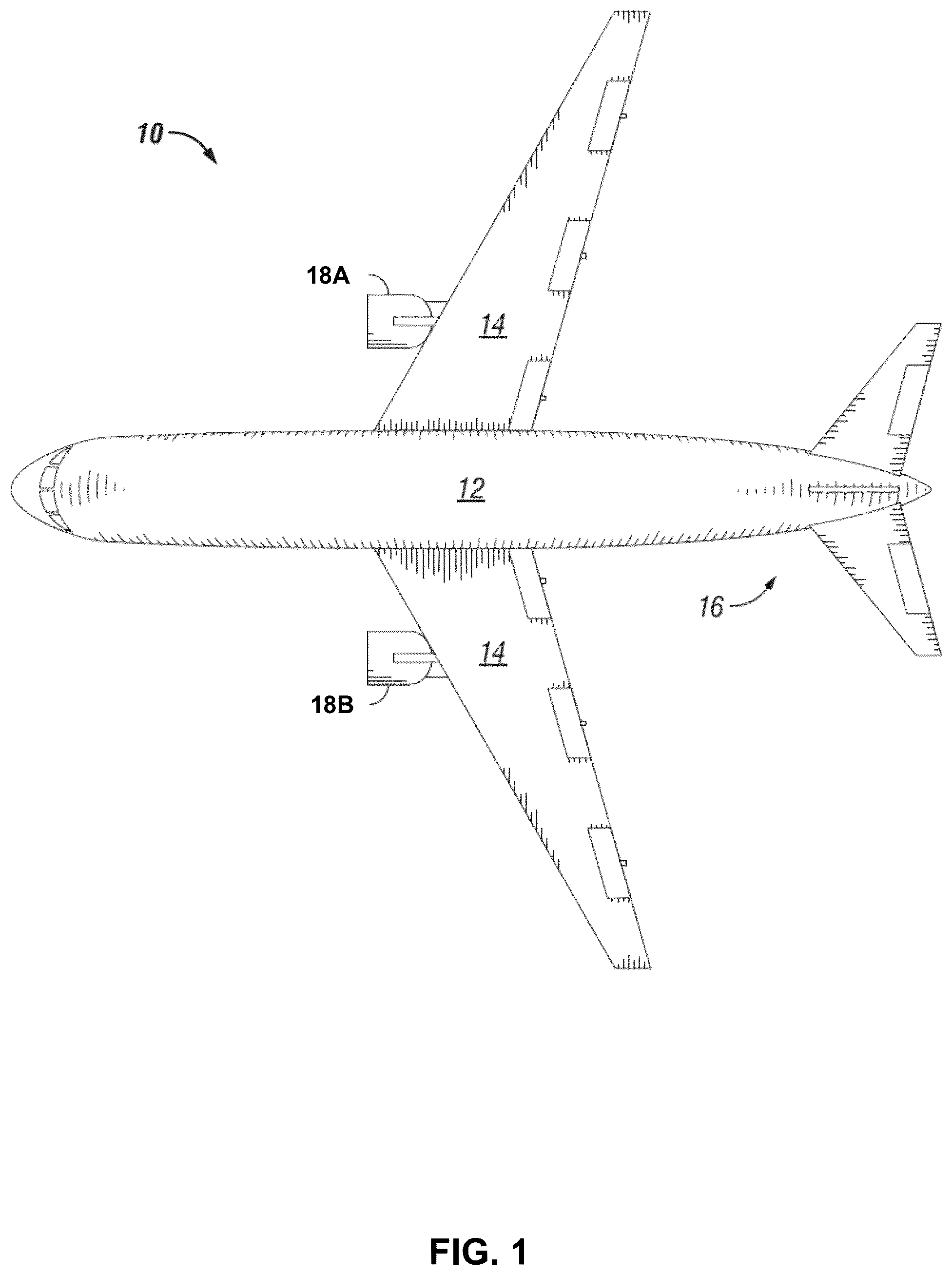 Patent US12320295 — Gas turbine engine system with generator — Figure 1