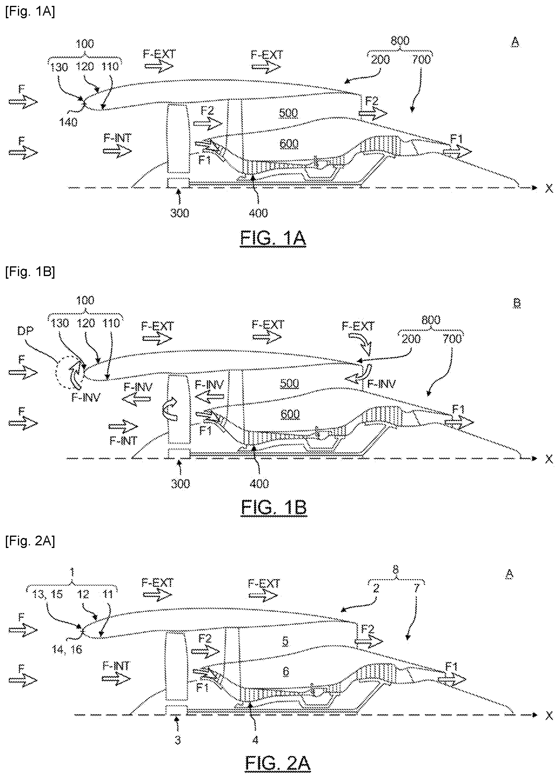 Patent US12320314 — Air inlet of a nacelle of an aircraft propulsion assembly for promoting a thrust phase and a reverse thrust phase, and method for using same — Figure 1