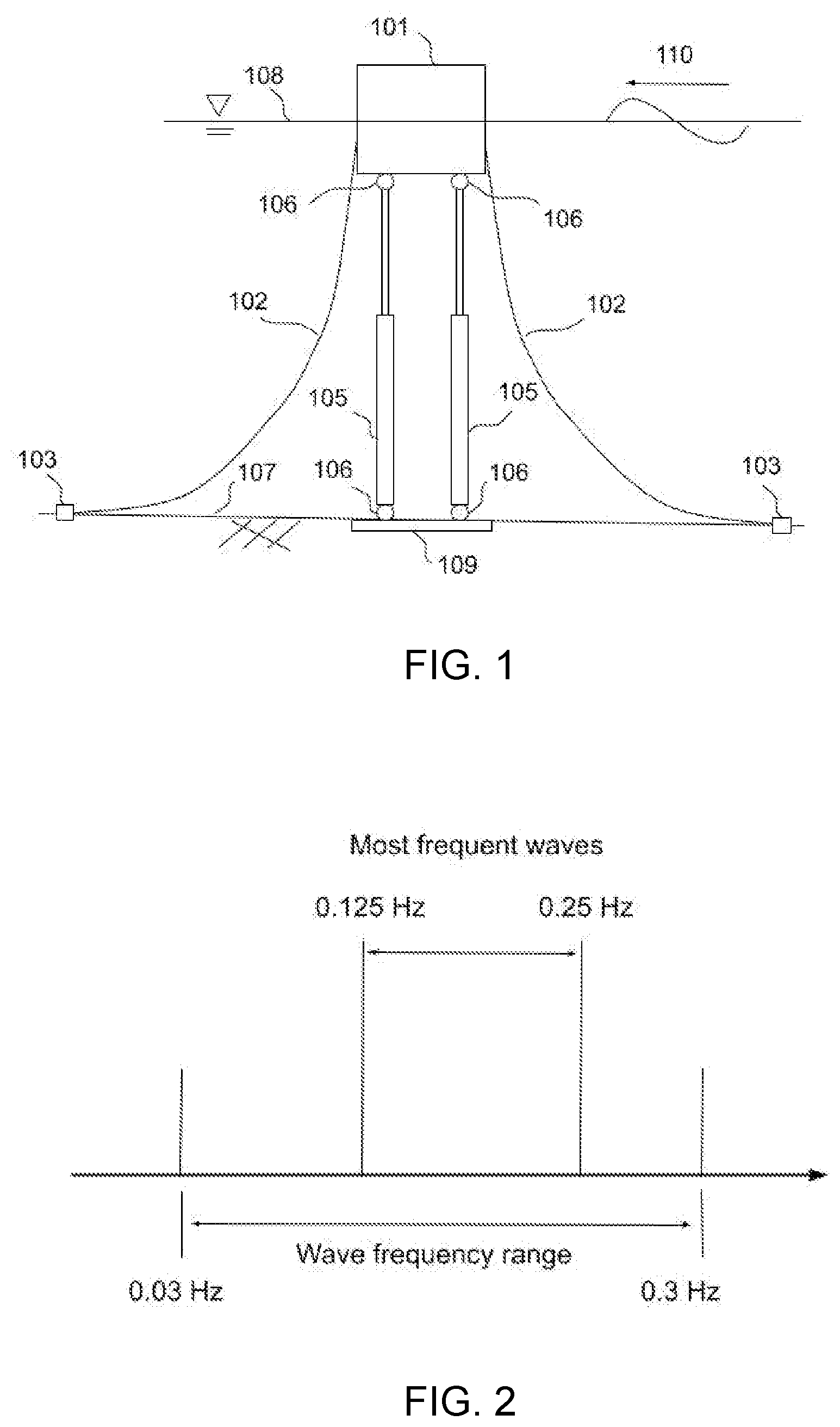 Patent US12320322 — Utility-scale wave energy converters — Figure 1