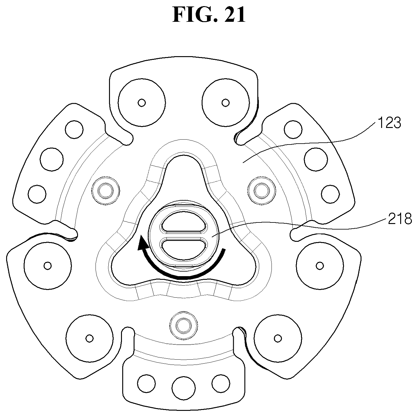 Patent US12320346 Figure 16 – Linear compressor intake muffler arrangement with communication hole