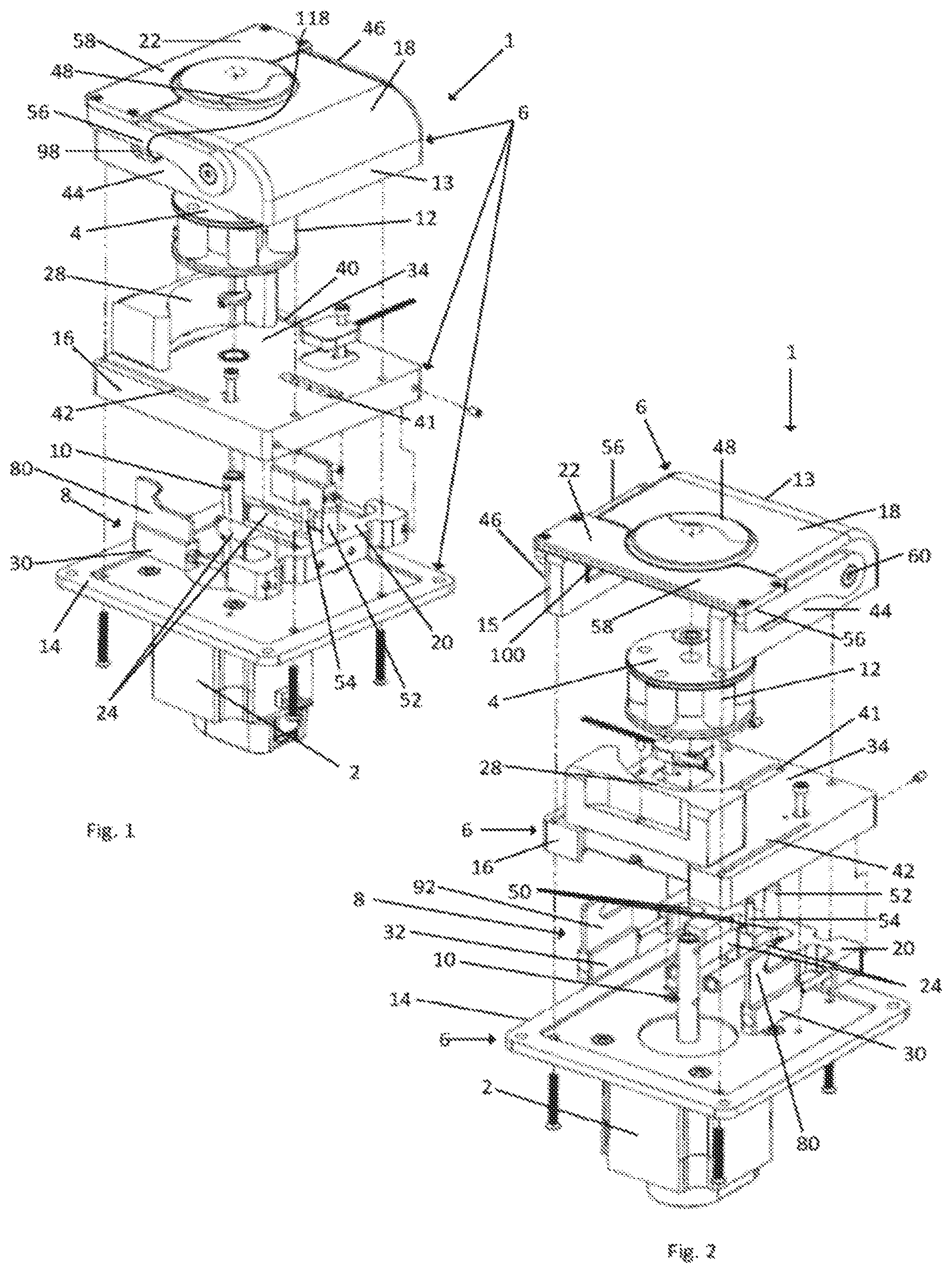 Patent US12320348 Figure 1 – Peristaltic pump