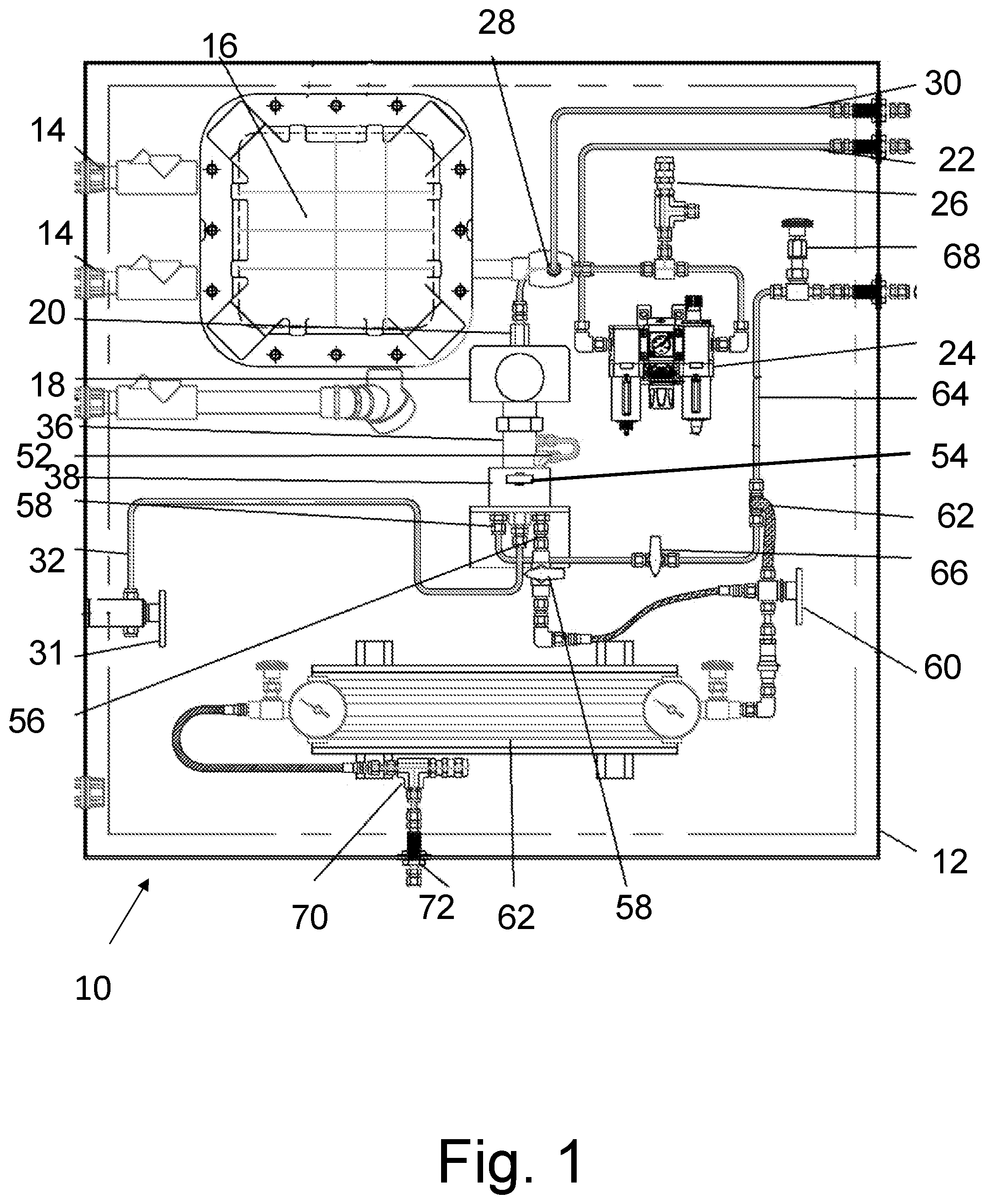 Patent US12320349 — Fluid sample pump system — Figure 1