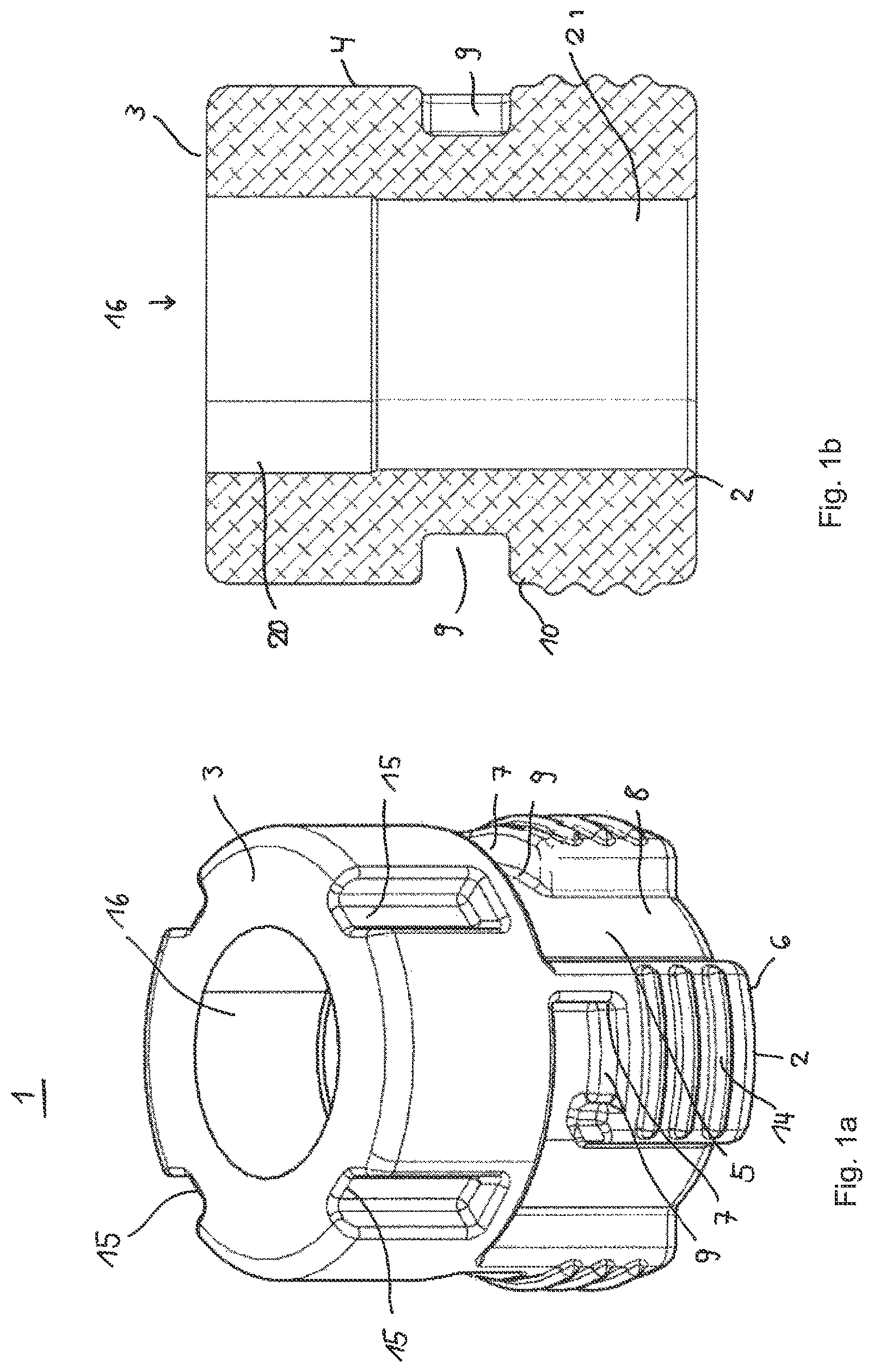 Patent US12320382 — Damping element having bayonet closure — Figure 1