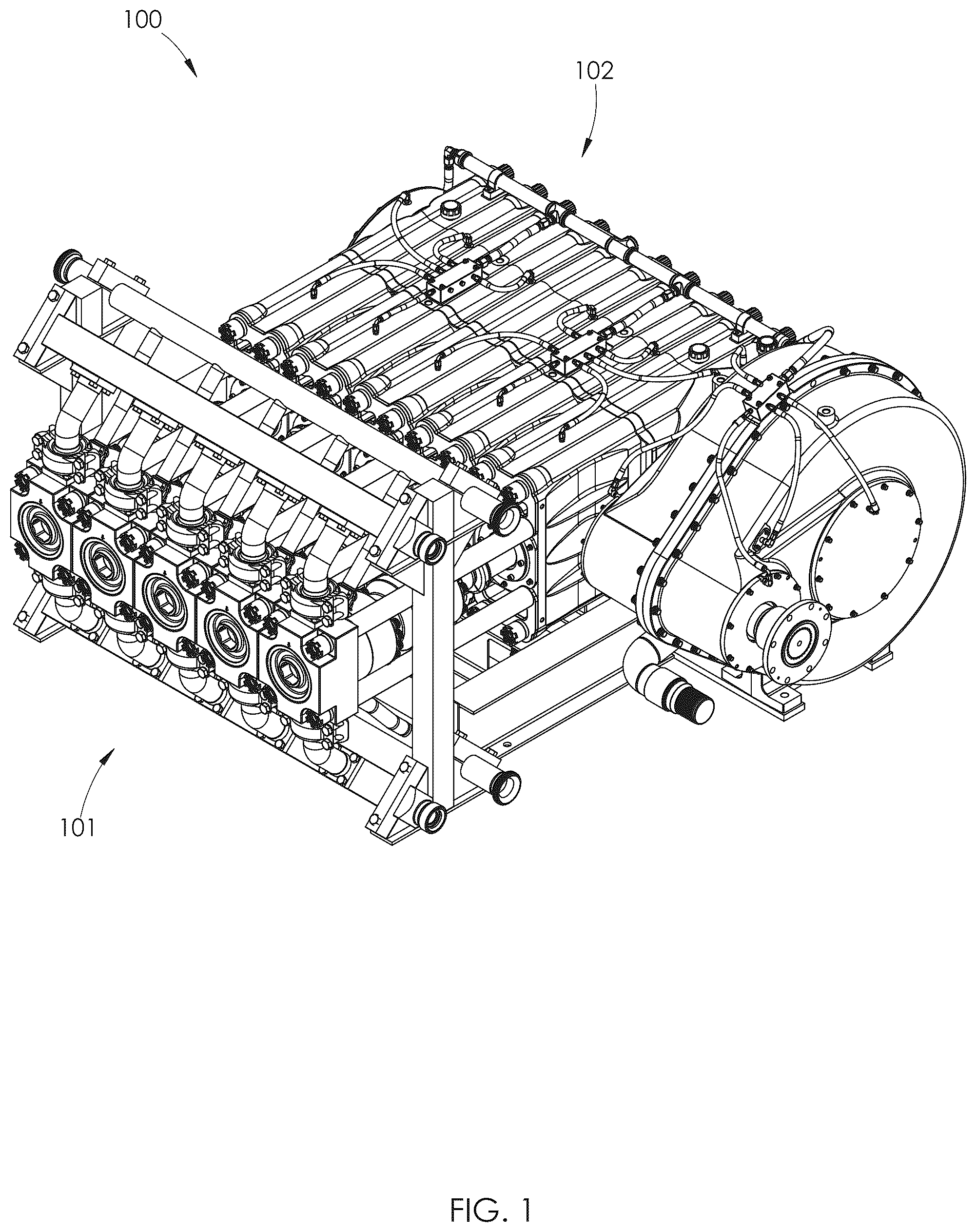 Patent US12320409 — Linear drive assembly — Figure 1