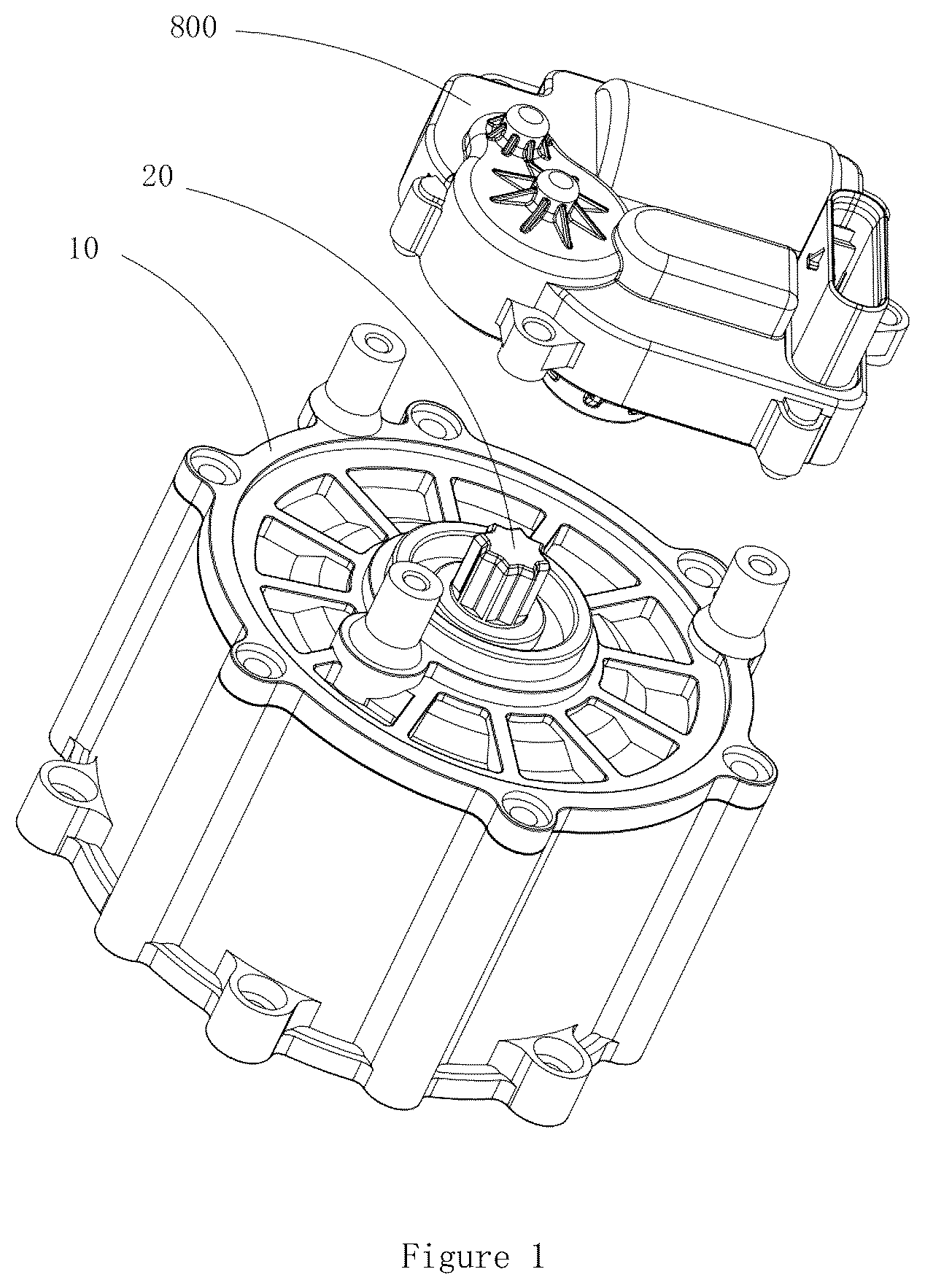 Patent US12320432 — Multi-port valve, and thermal management system provided with same and application thereof — Figure 1