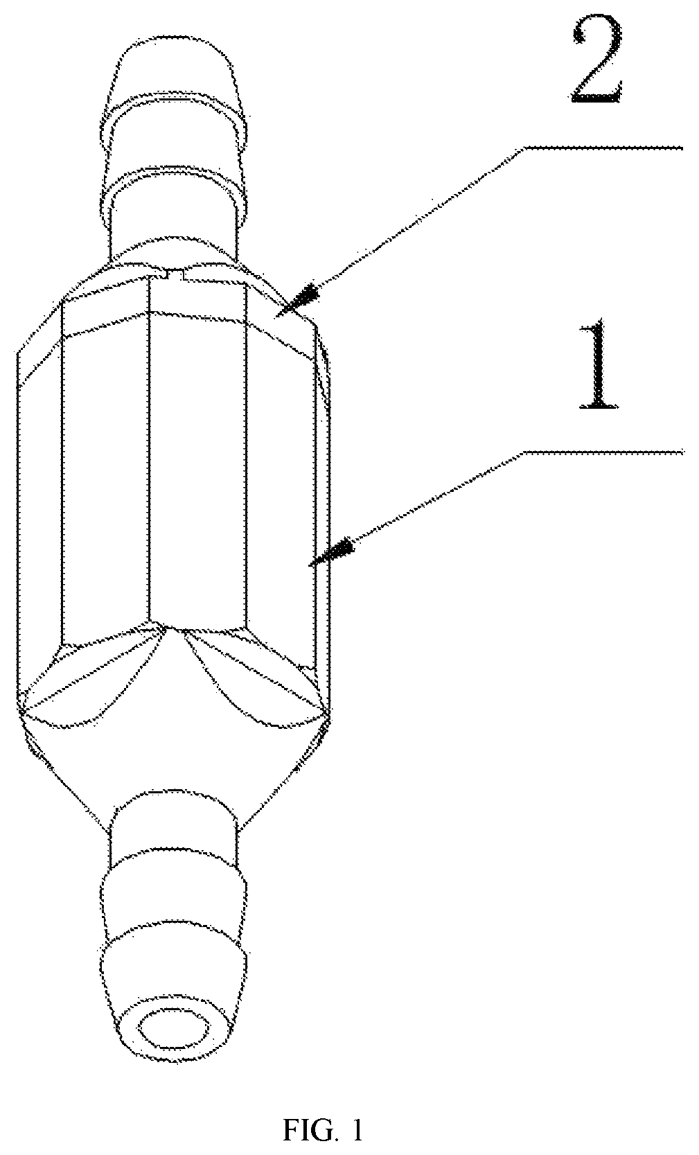 Patent US12320442 Figure 1 – Magnet-driven fire damper for oxygenerator