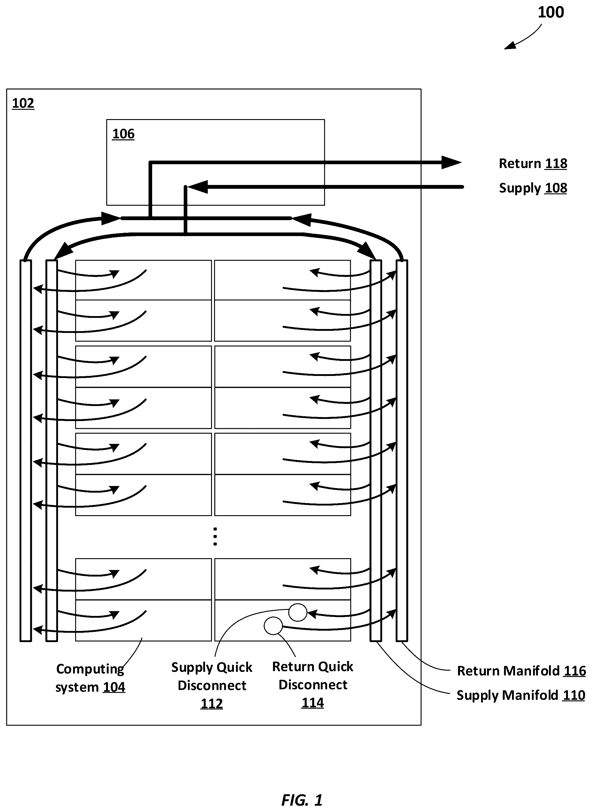 Patent US12320446 — Pressure regulator valve assembly for quick disconnect fittings — Figure 1