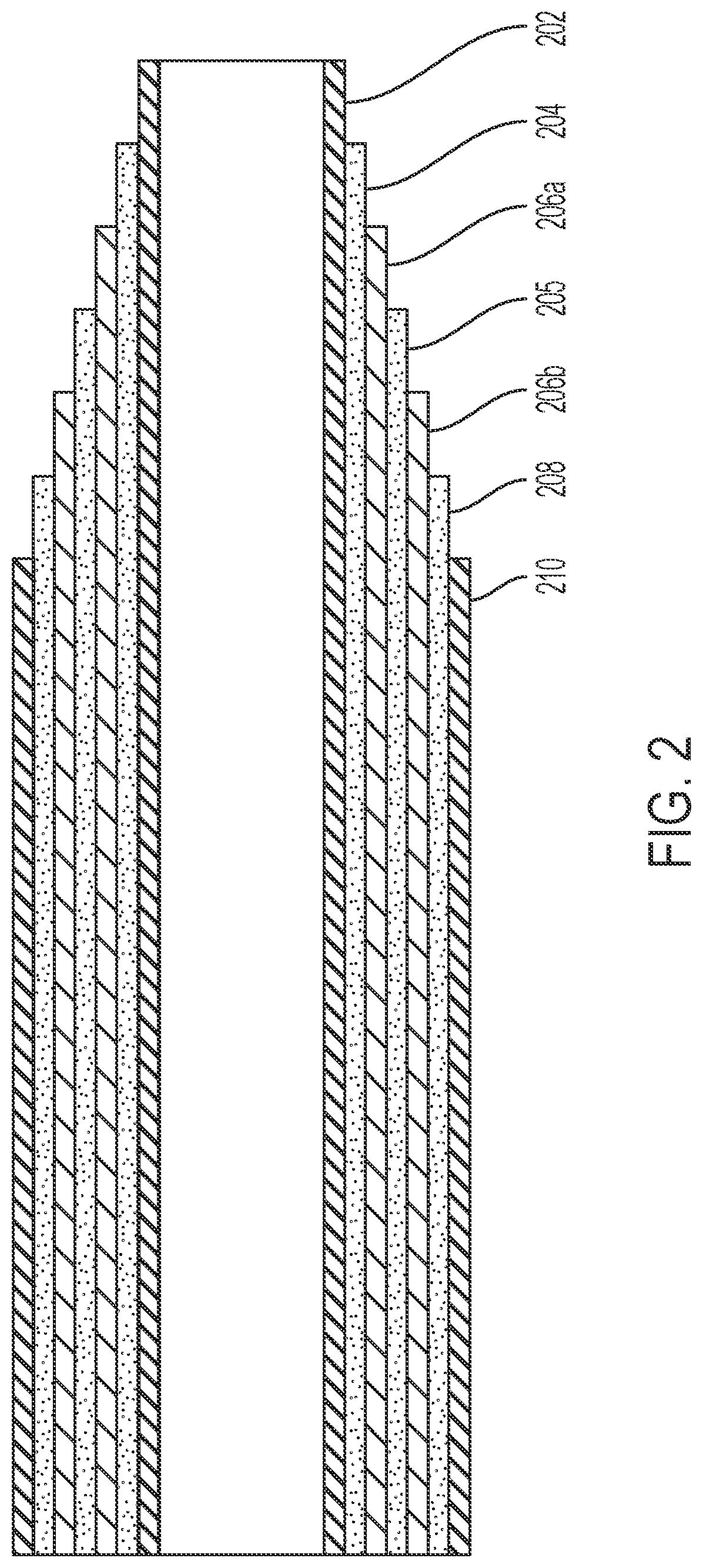 Patent US12320449 Figure 2 – Multilayer composite pipe and pipe assemblies including reflective insulation