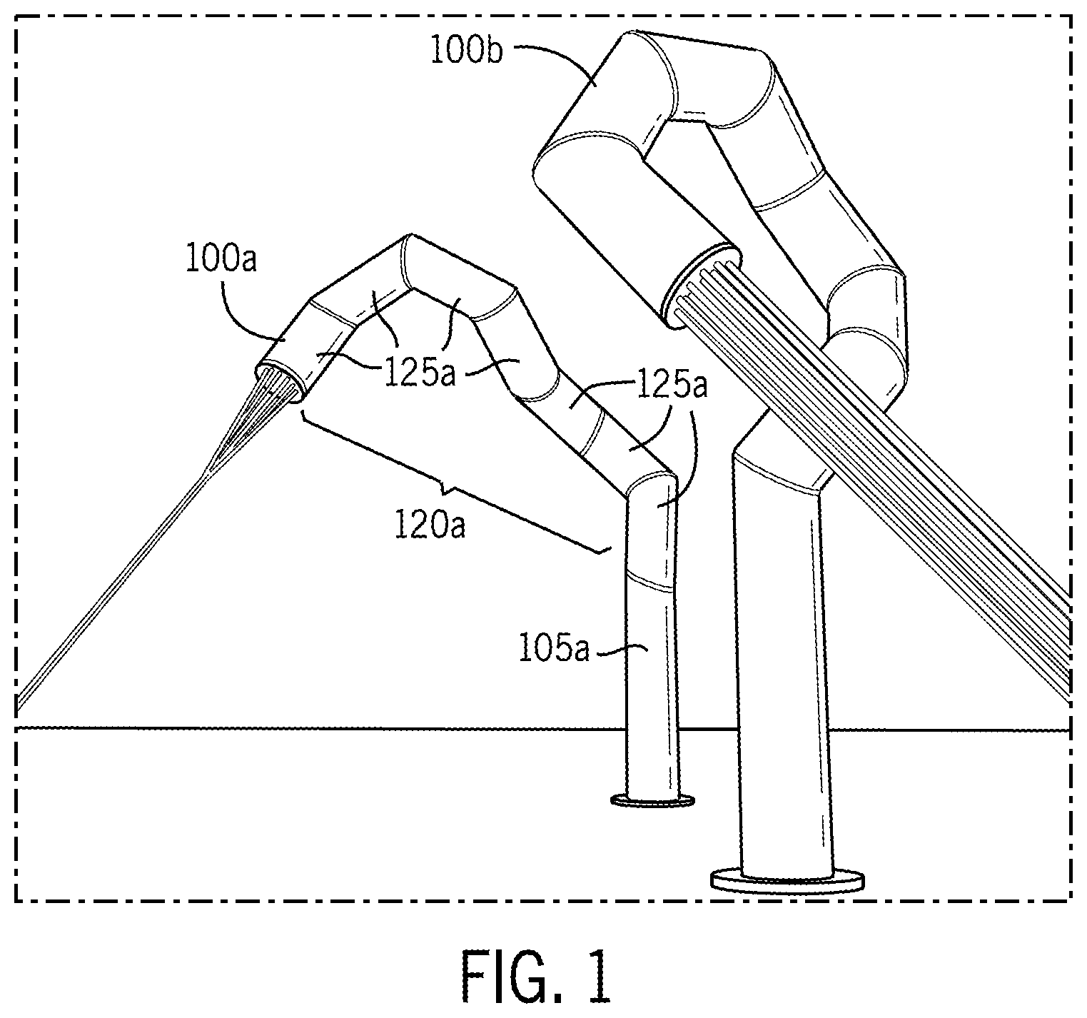 Patent US12320452 — Magnetic joint — Figure 1