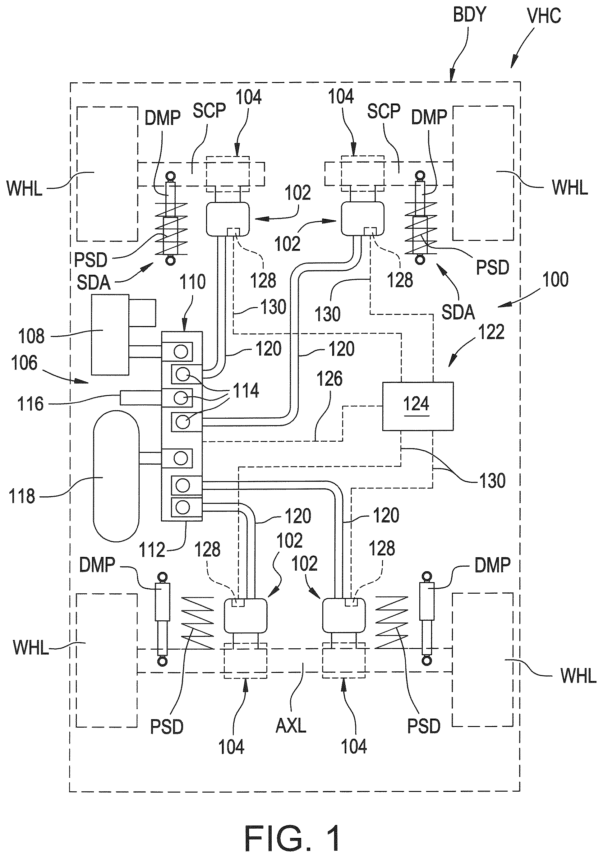 Patent US12320454 — Mounting bracket assemblies as well as suspension assemblies, kits and methods including same — Figure 1