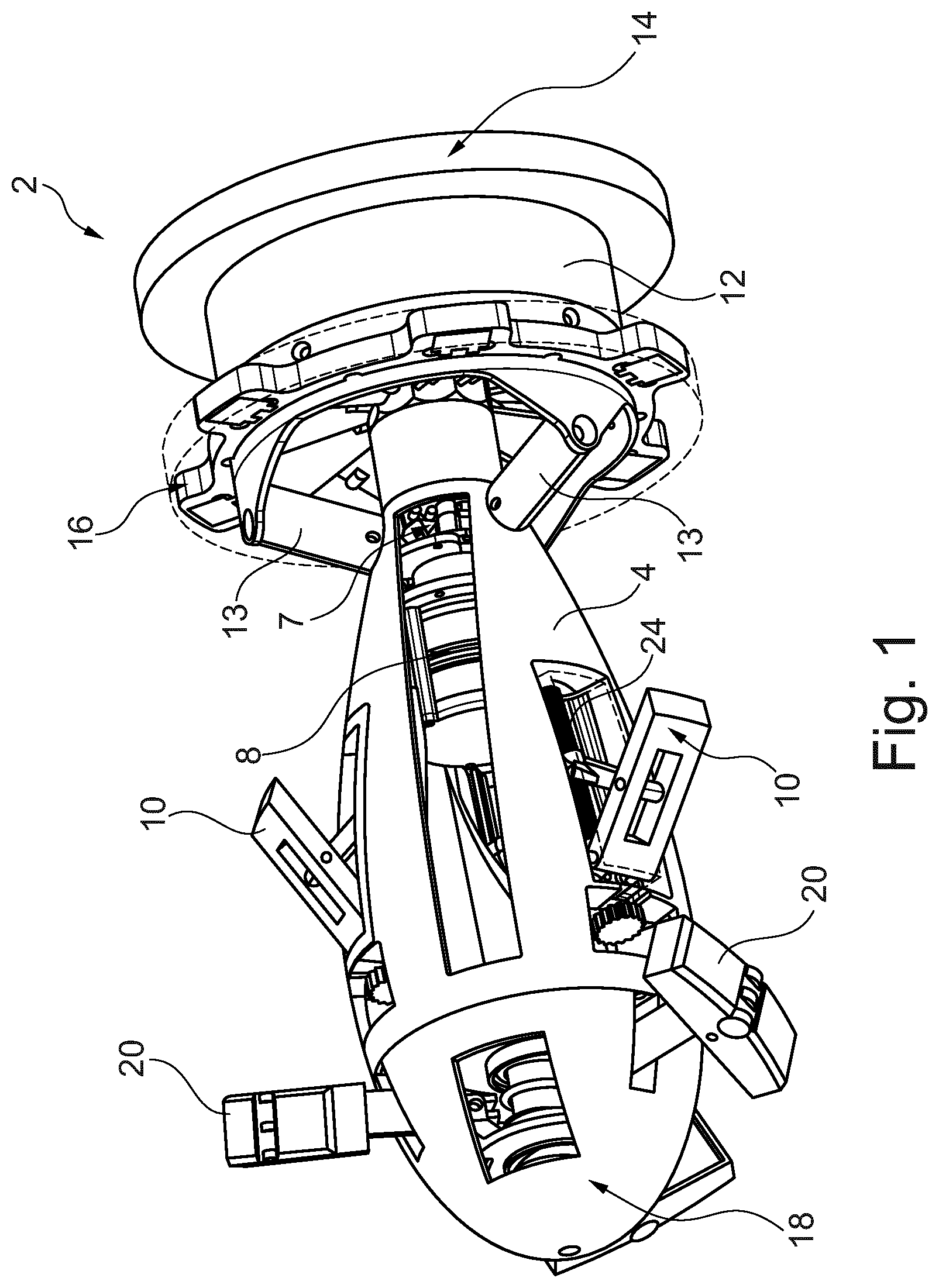 Patent US12320461 — Stop and go pig — Figure 1