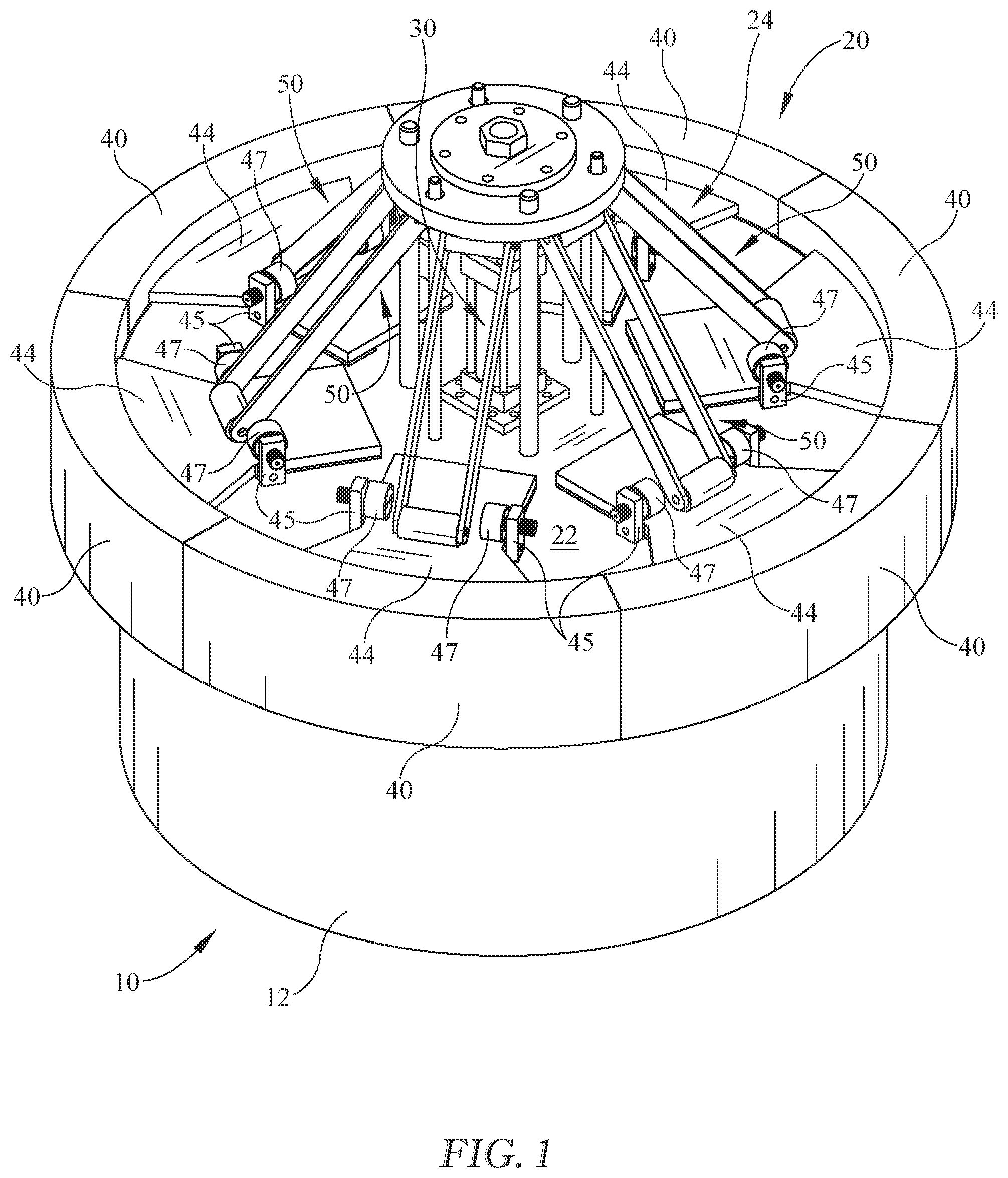 Patent US12320473 — Cap for a pressure vessel — Figure 1