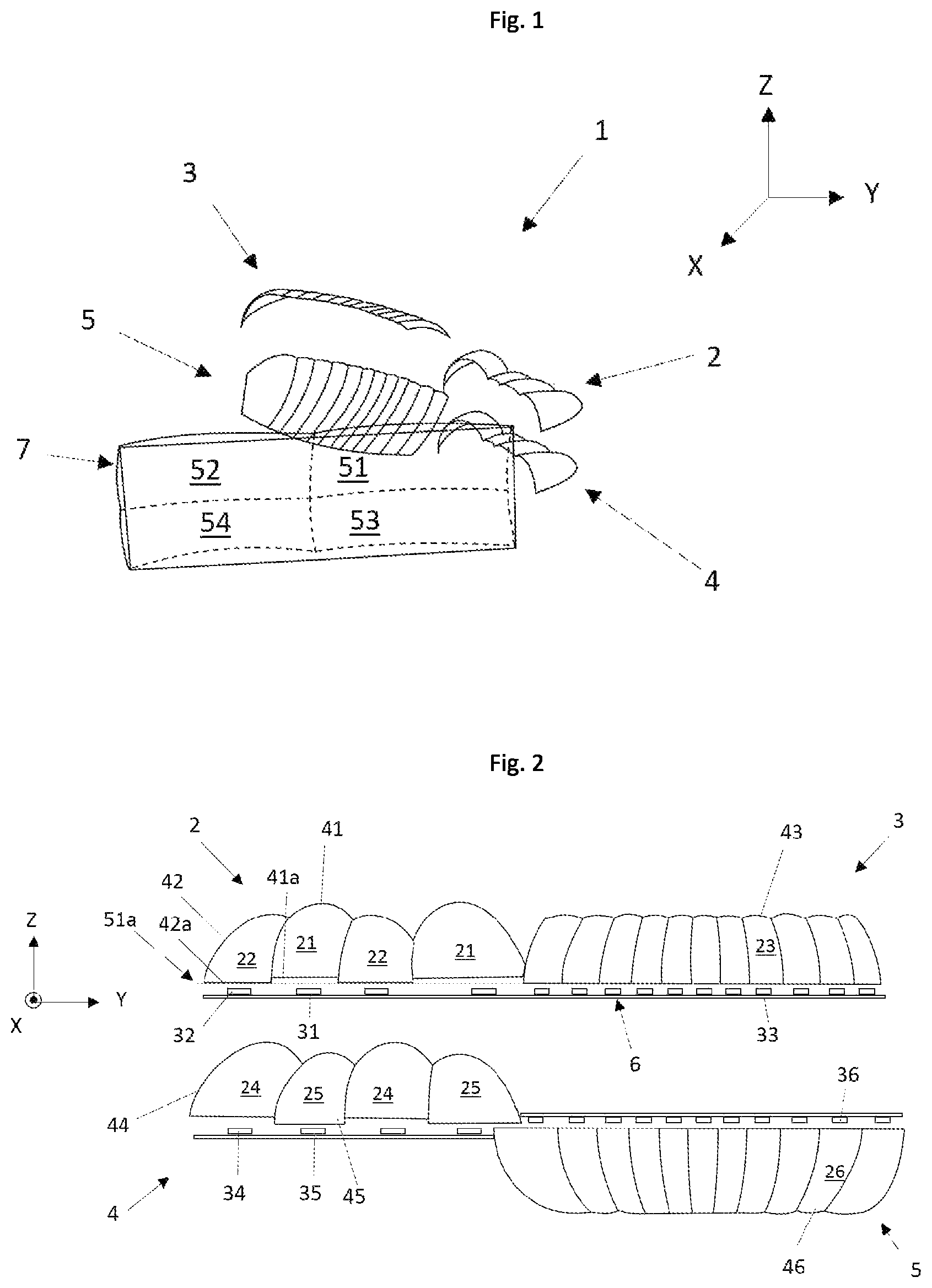 Patent US12320485 — Lighting device for a motor vehicle — Figure 1