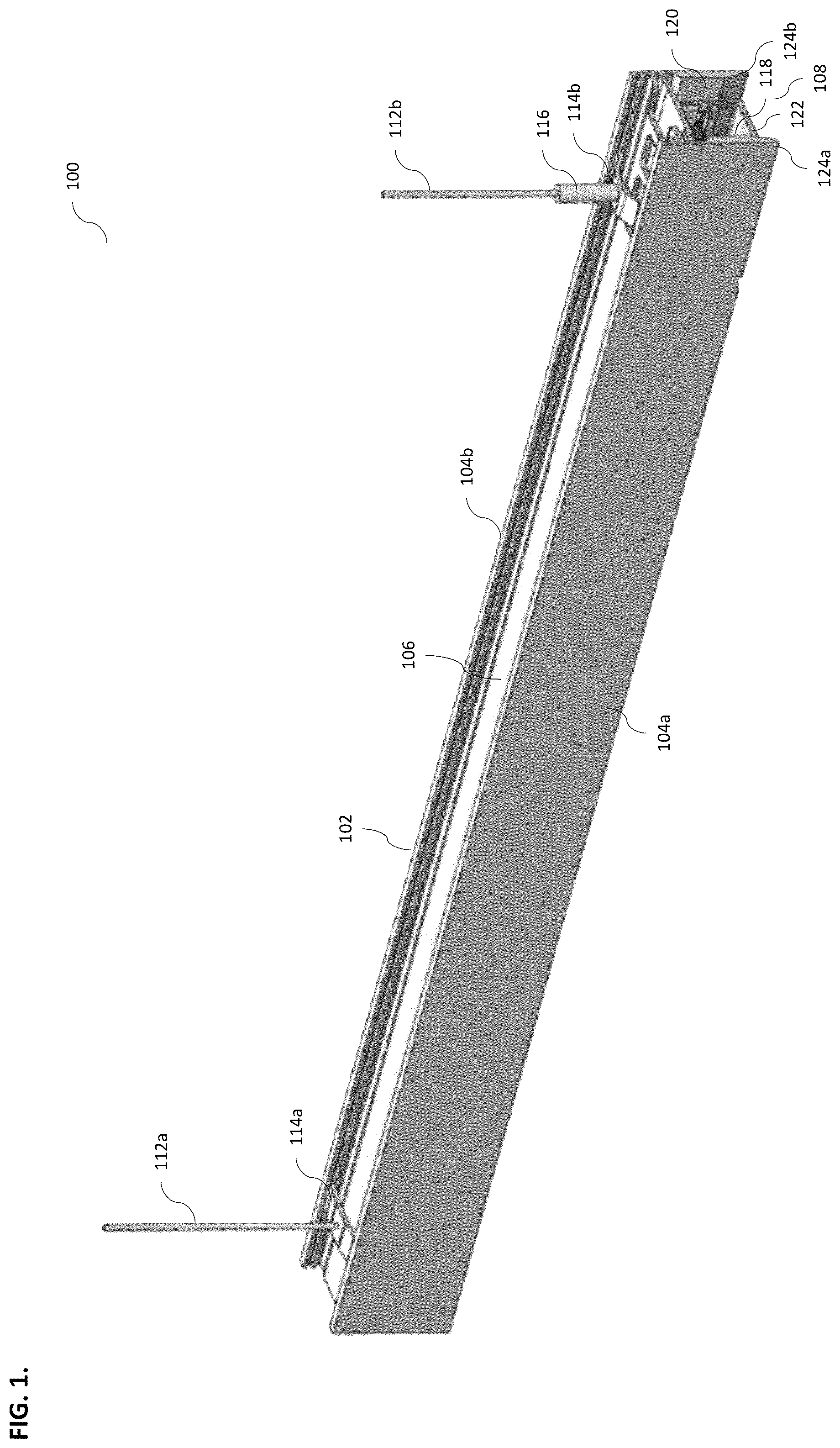 Patent US12320492 — Lighting fixture systems — Figure 1