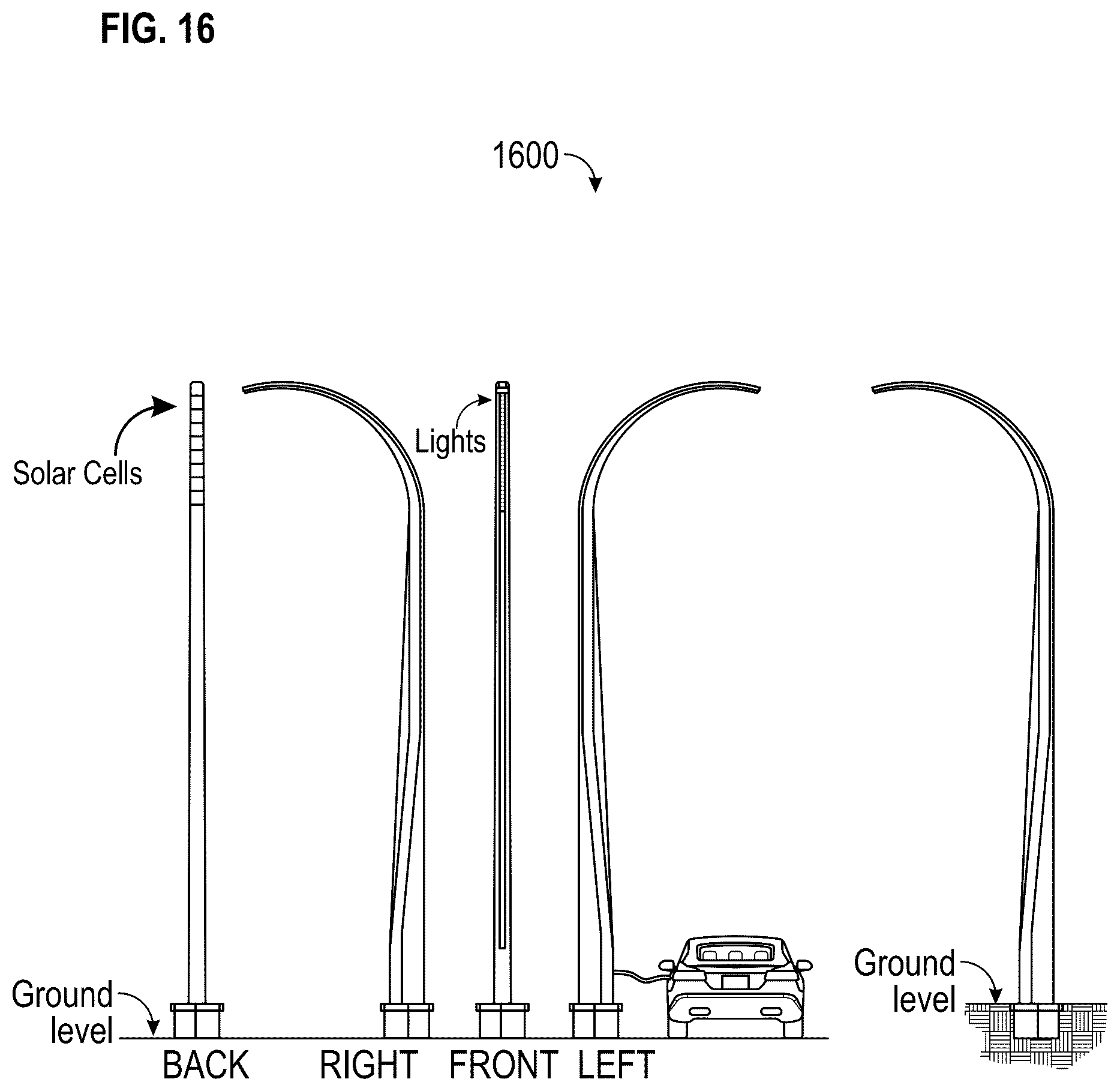 Patent US12320495 Figure 15 – Multi-functional streetlight