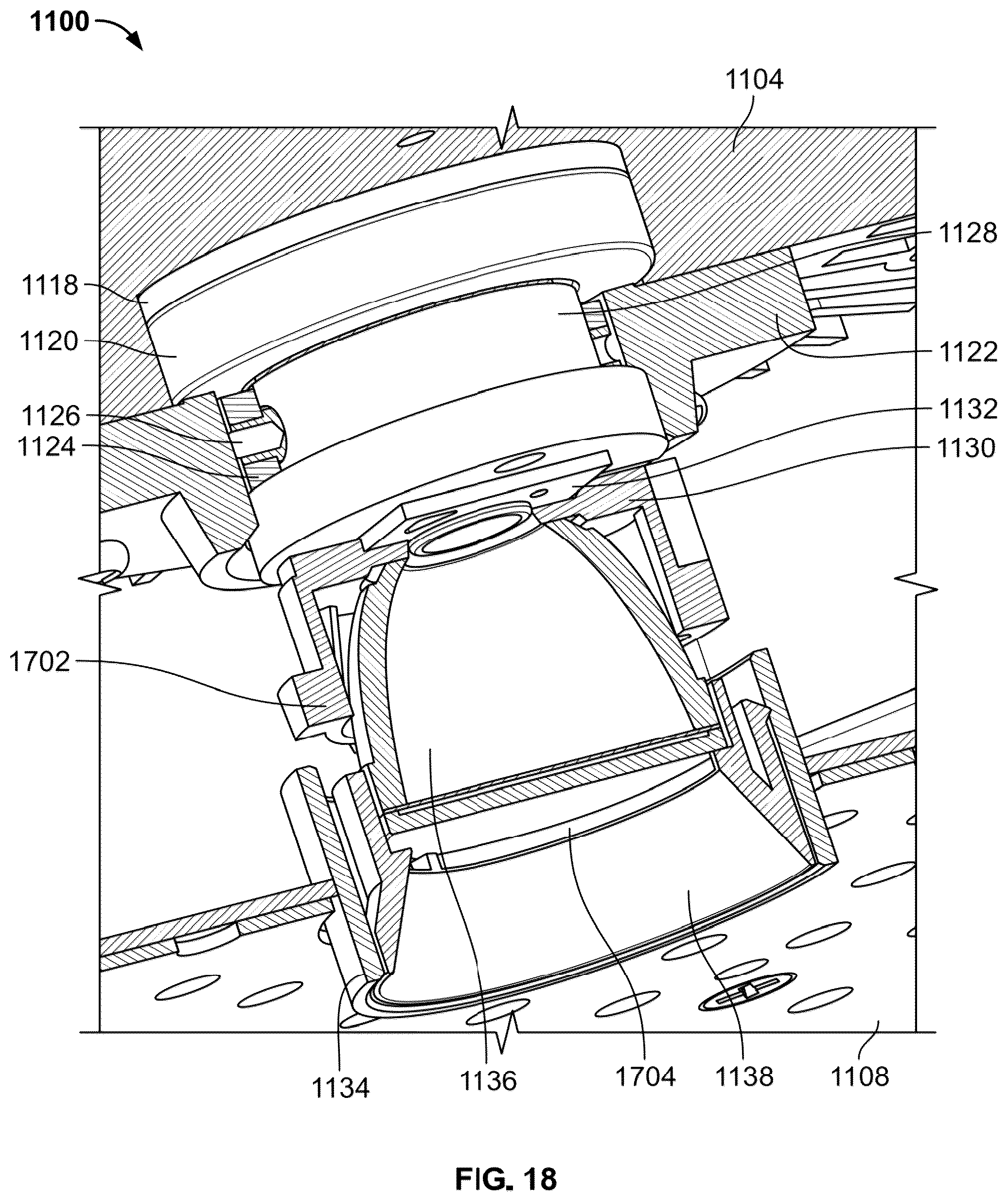 Patent US12320503 Figure 14 – Small aperture light emitting diode LED lighting