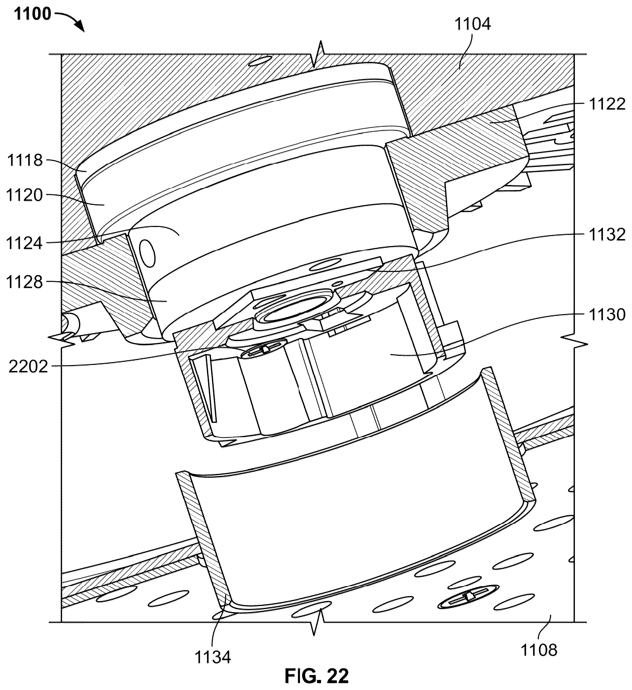 Patent US12320503 Figure 18 – Small aperture light emitting diode LED lighting