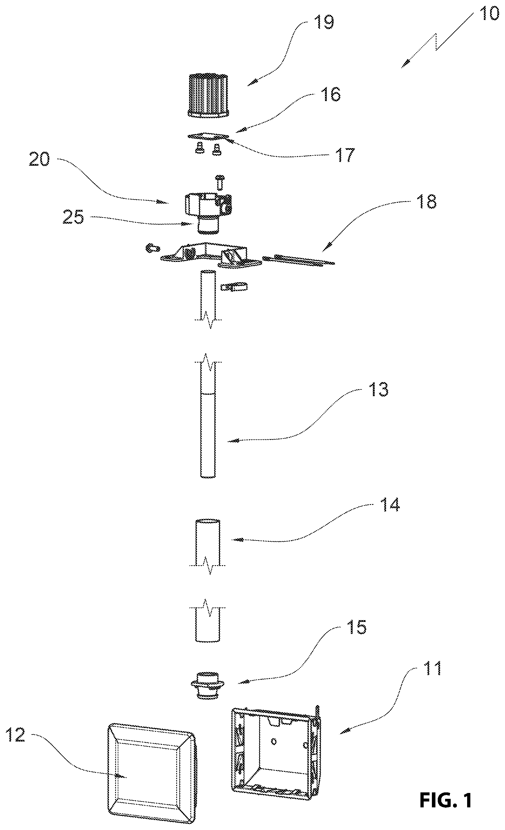Patent US12320515 — Cooking apparatus light — Figure 1