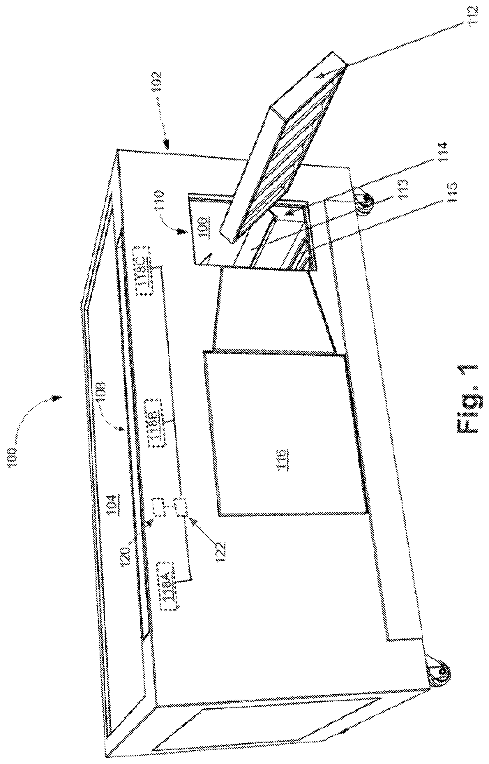 Patent US12320527 — Air flow management for cooking system — Figure 1