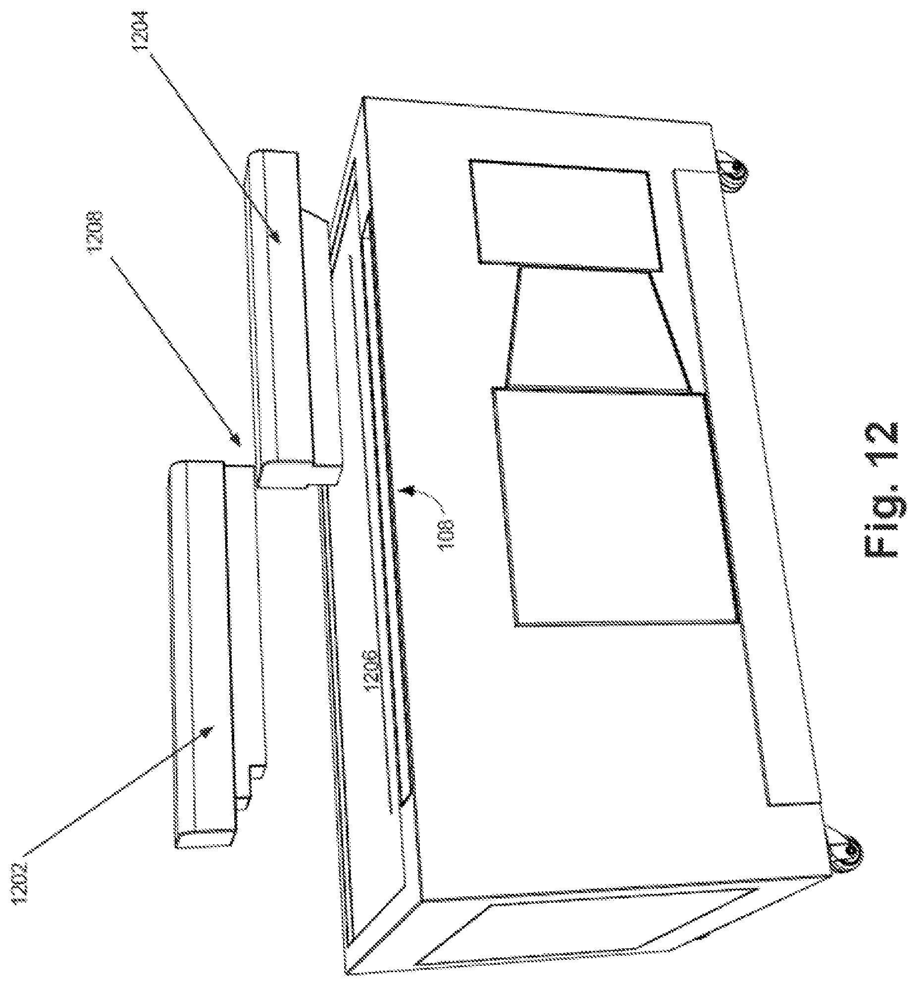 Patent US12320527 Figure 12 – Air flow management for cooking system