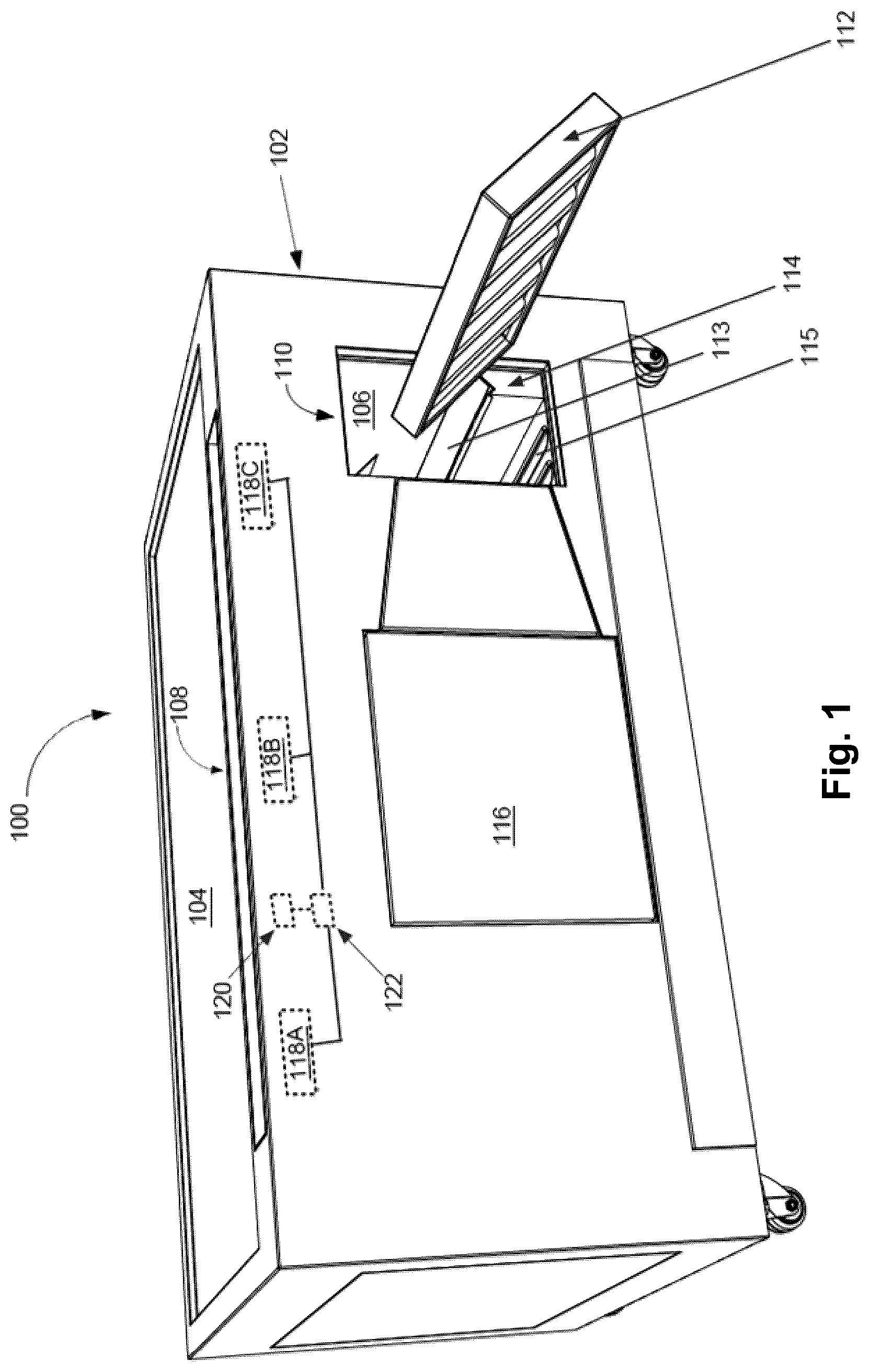 Patent US12320528 — Air flow management for cooking system — Figure 1