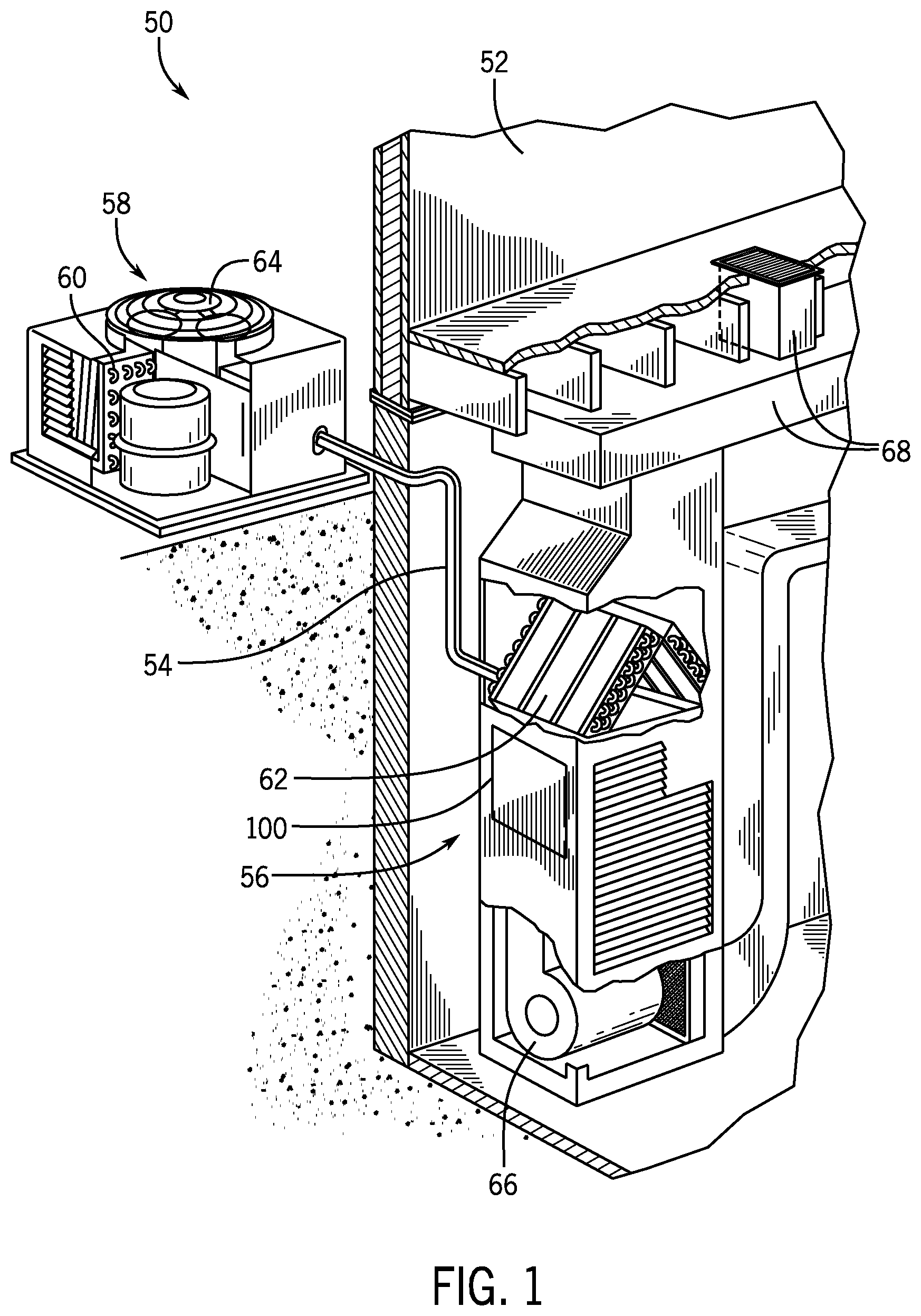 Patent US12320551 Figure 1 – Variable capacity furnace control