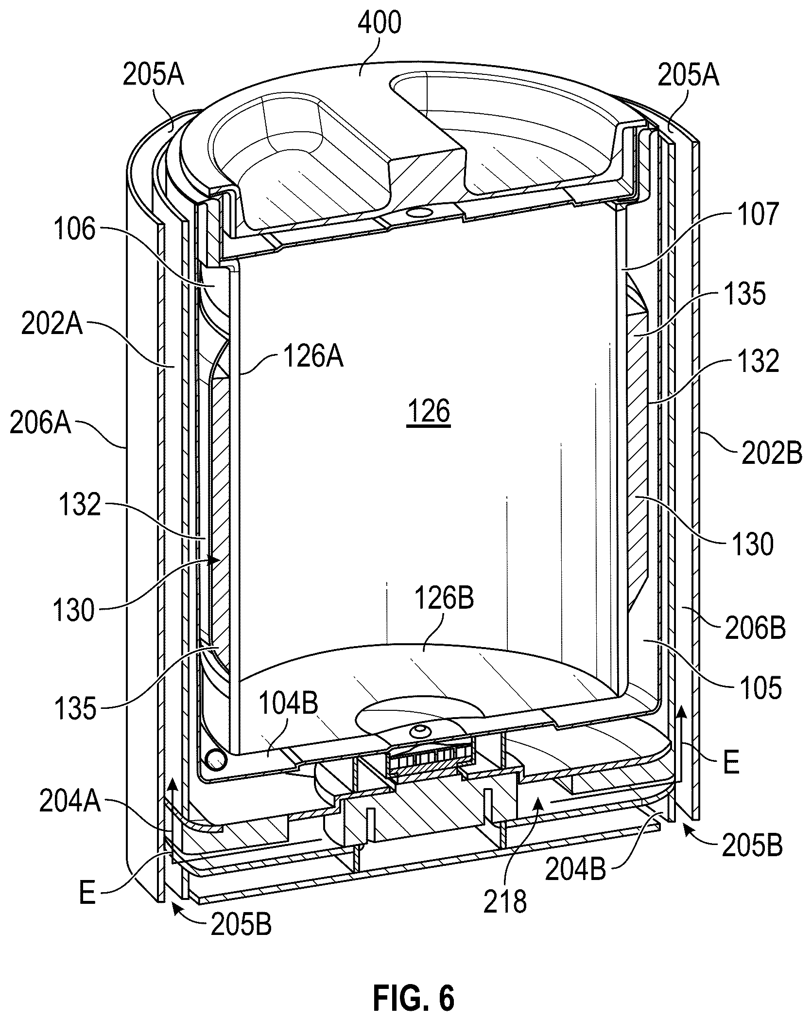 Patent US12320584 Figure 5 – Portable cooler
