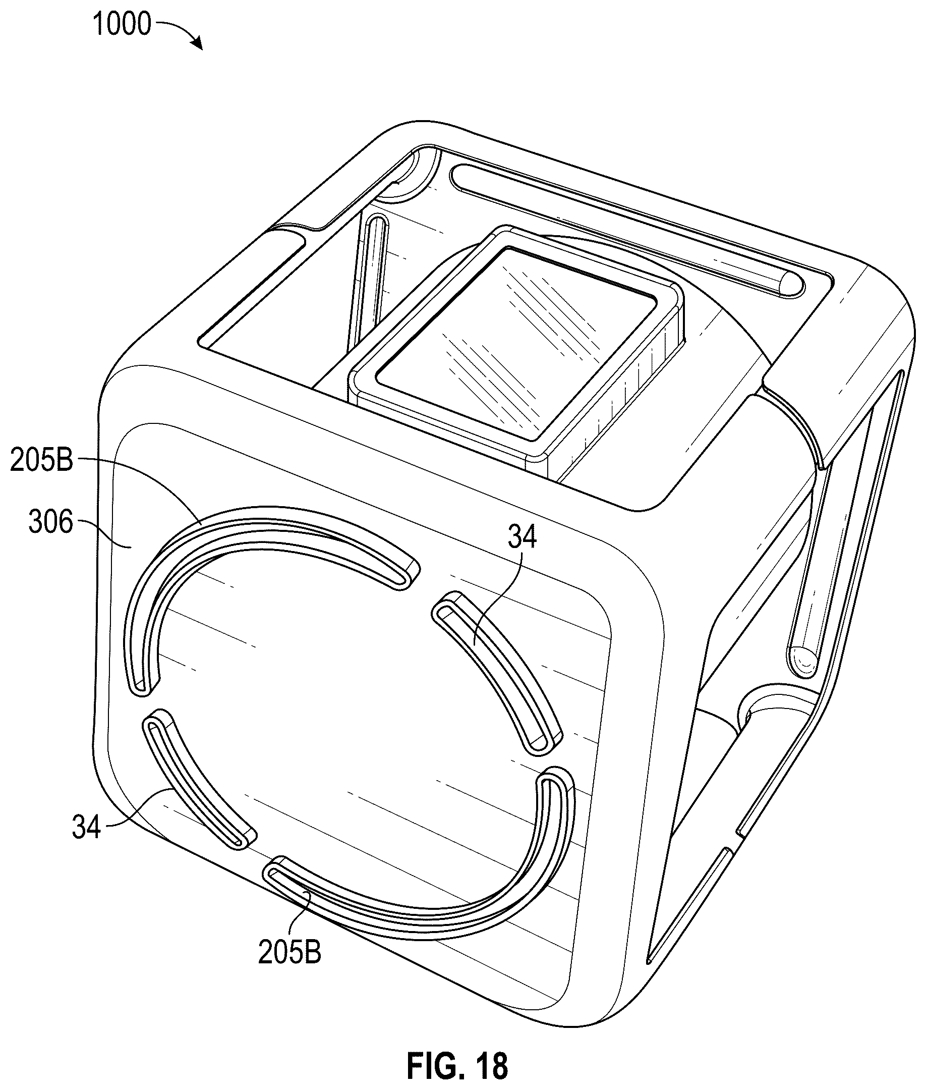 Patent US12320584 Figure 14 – Portable cooler