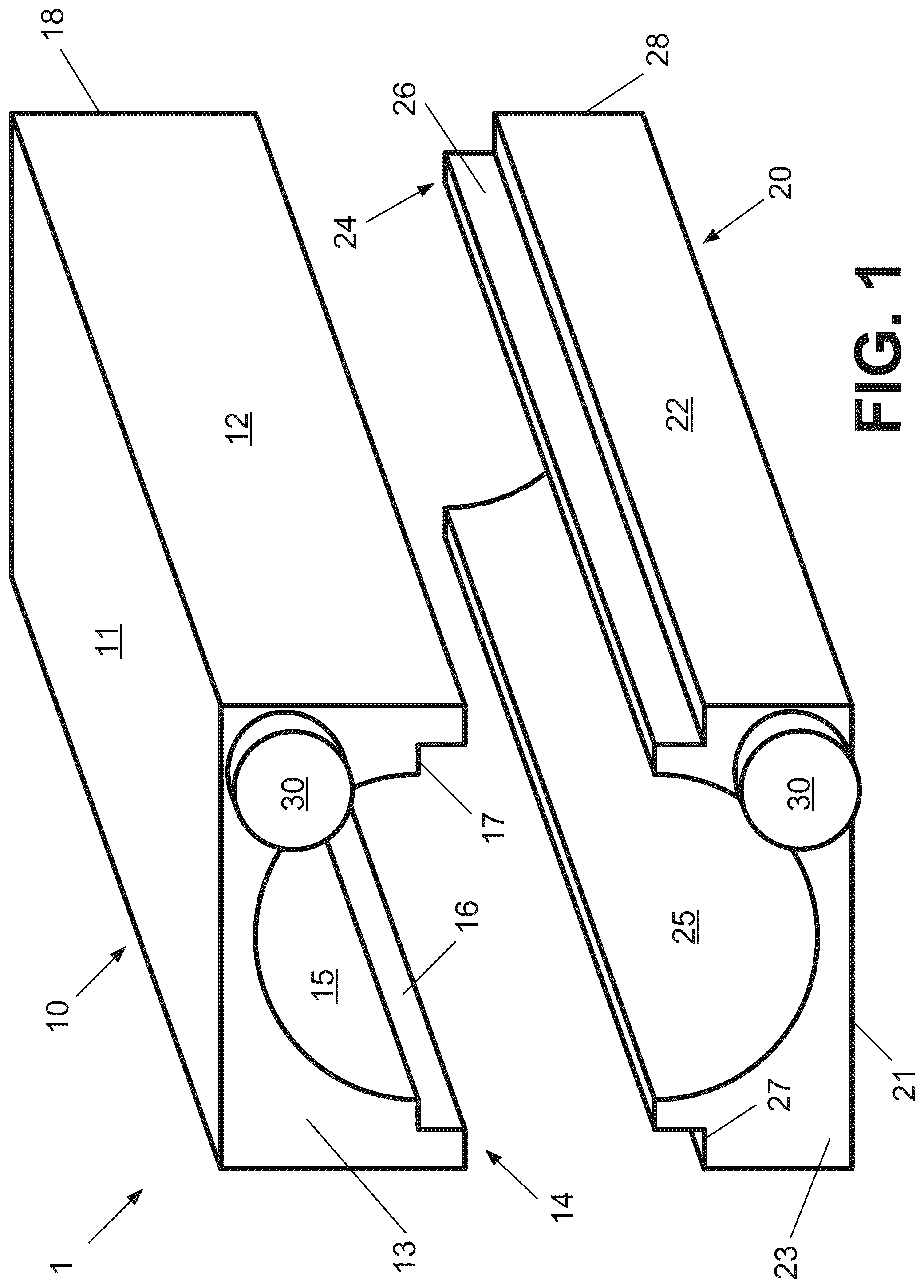Patent US12320585 — Cooling device for cooling beverages — Figure 1