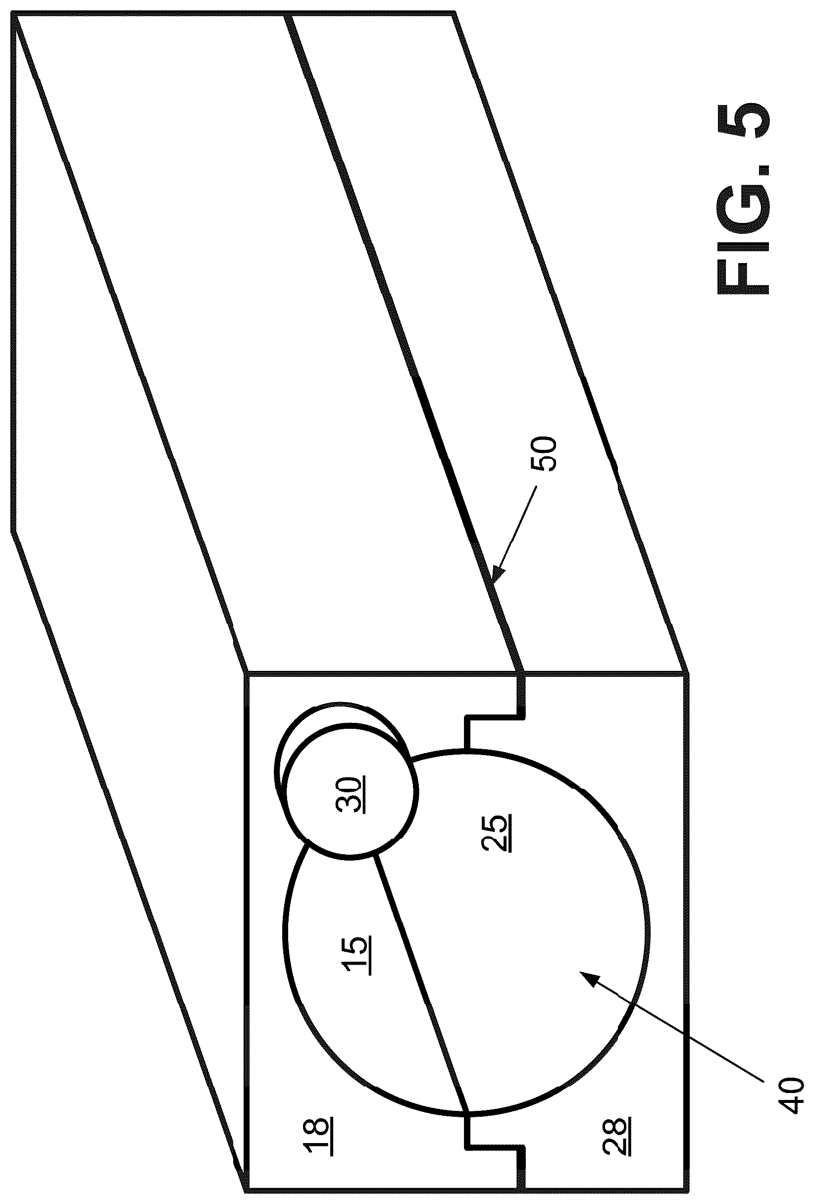 Patent US12320585 Figure 5 – Cooling device for cooling beverages