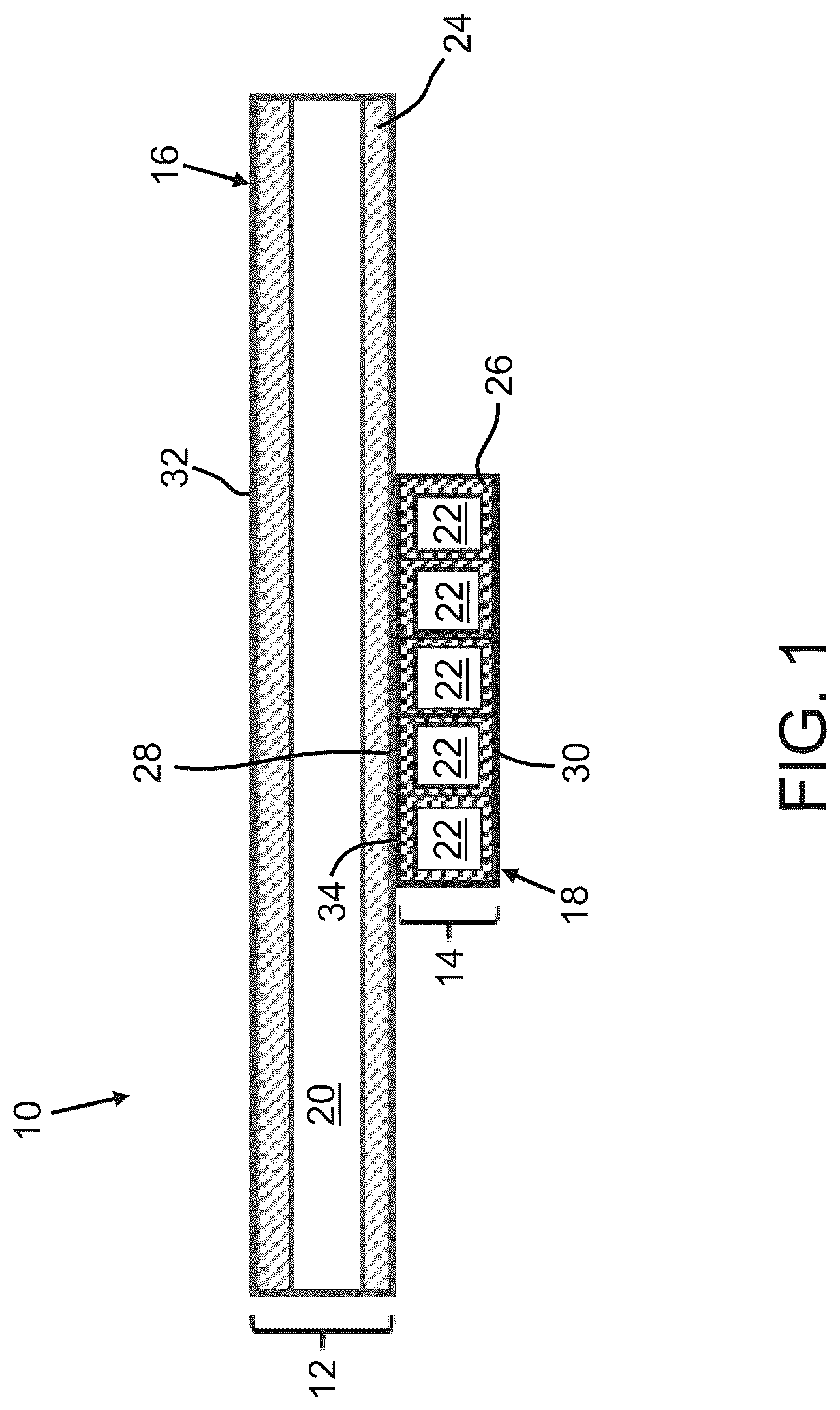 Patent US12320592 — Vapor chamber devices and methods of dissipating heat therewith — Figure 1