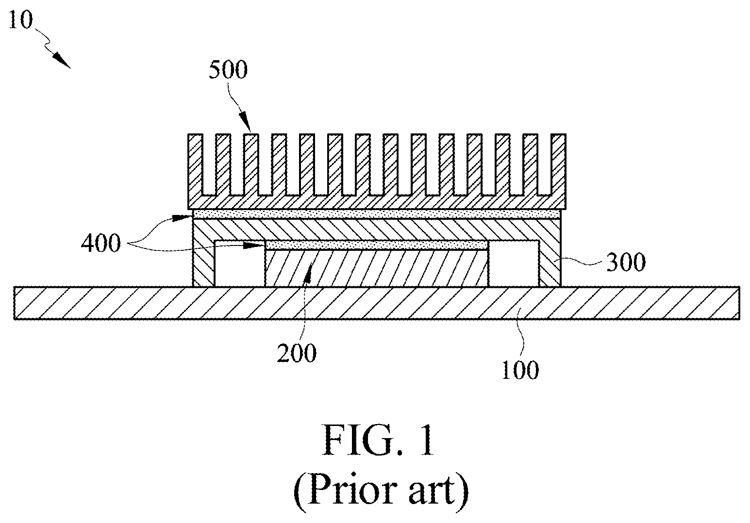 Patent US12320593 — Integrated vapor chamber — Figure 1